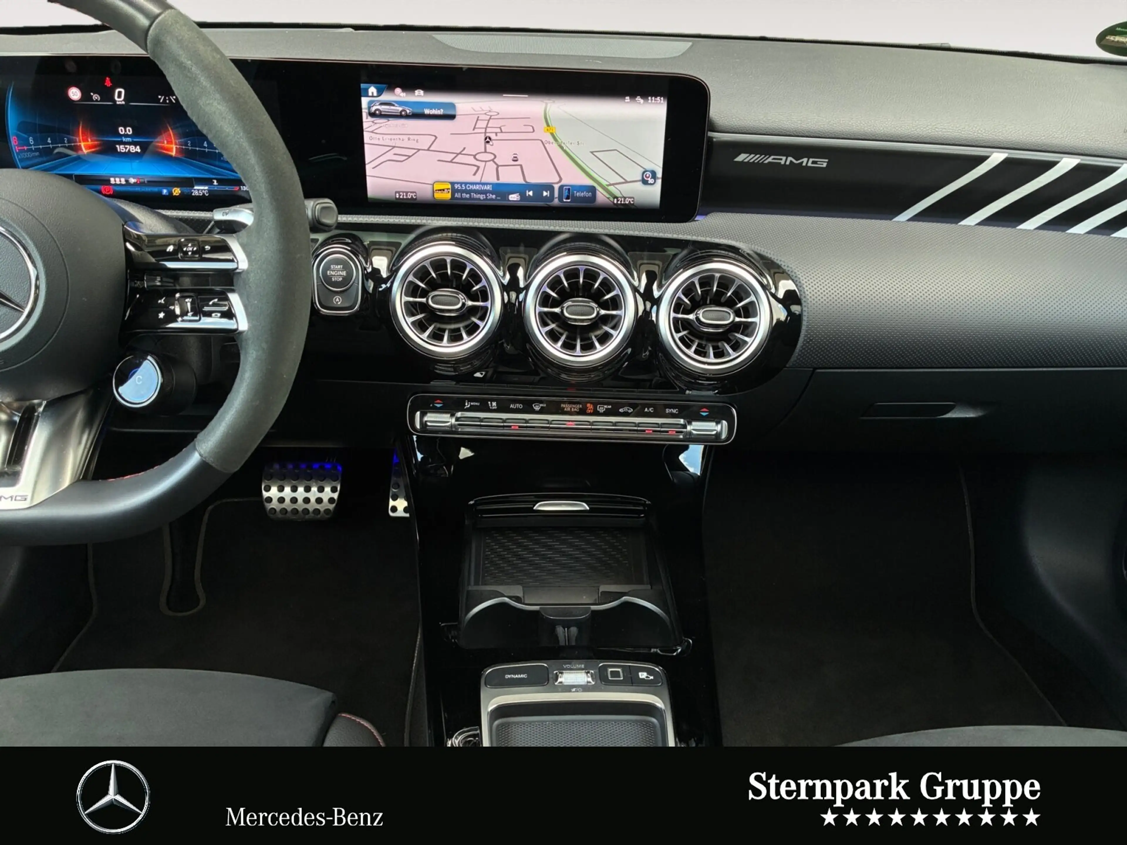 Mercedes-Benz A 45 AMG AMG A 45 S 4M+ Keyless+360°+Night+HeadUp+Pano+ BC — photo 11