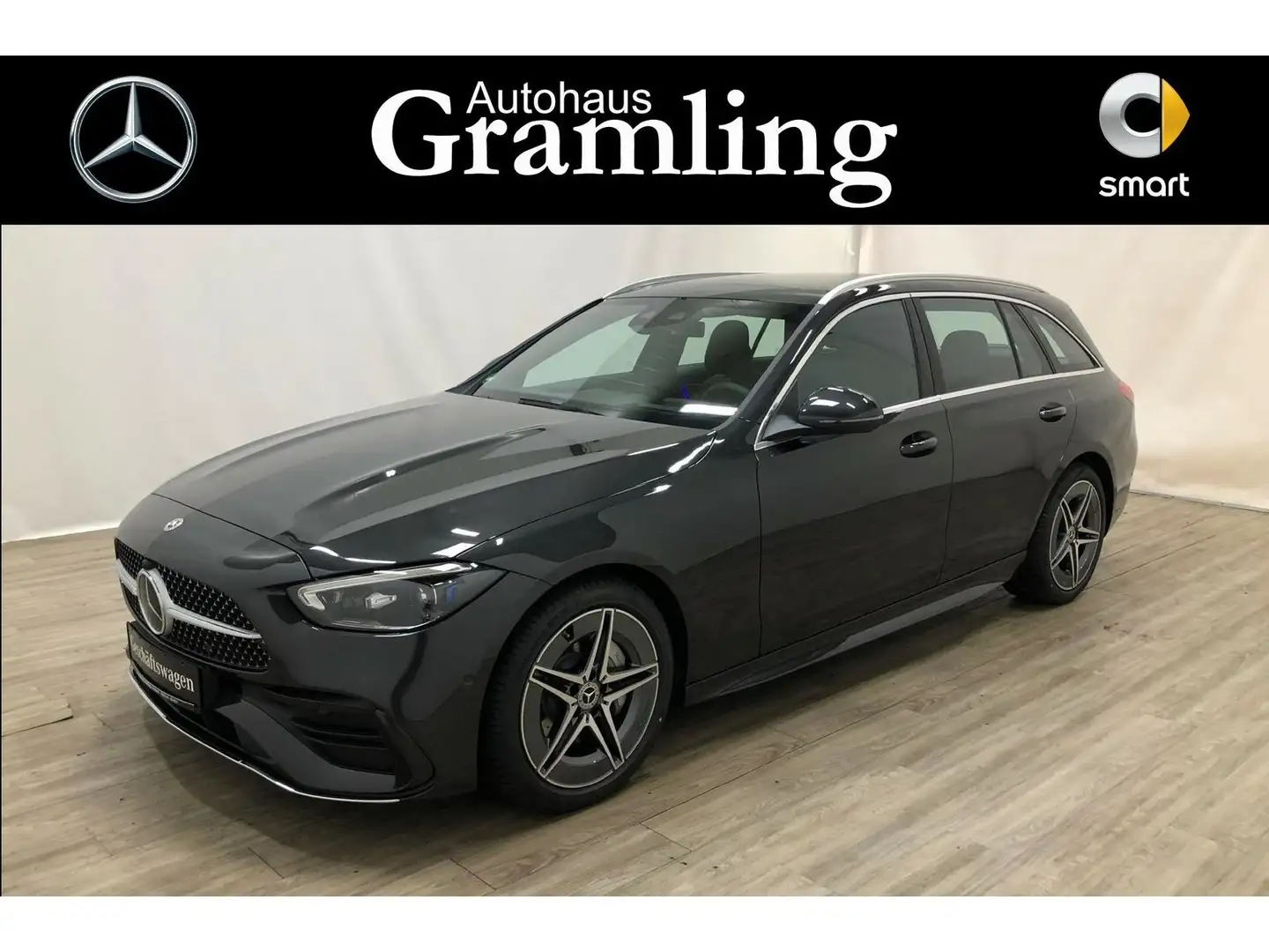 Mercedes-Benz C 220 d T 4M AMG Standh*Distr*AHK*Pano*Sitzklima Grau - 1