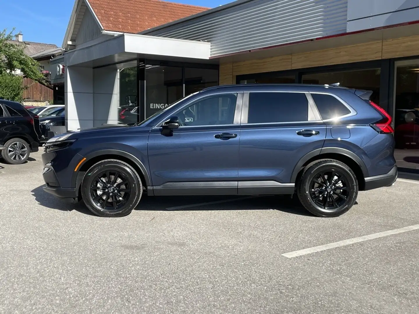 Honda CR-V 2,0 i-MMD e:HEV Elegance AWD Aut. Blau - 2