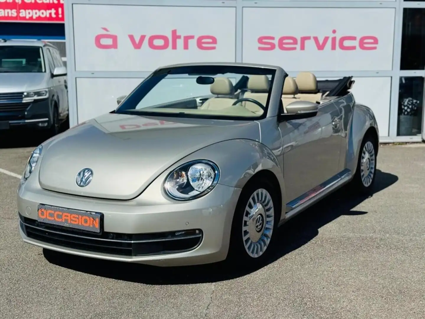 Volkswagen New Beetle Cabriolet 1.8i Turbo 170cv + Sièges AV Chauffant Beige - 2