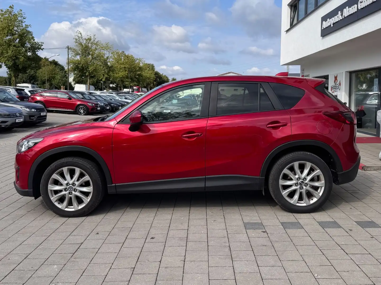 Mazda CX-5 Sports-Line AWD AHK BOSE Navi Leder RFK Rot - 2