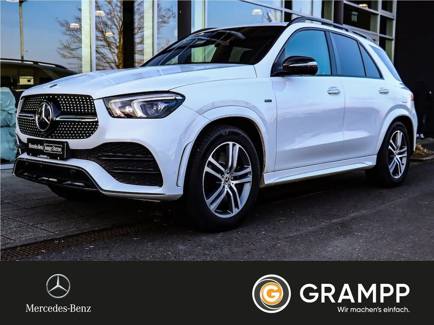 Mercedes-Benz GLE 350 de AMG Line 4Matic (EURO 6d) Weiß - 1