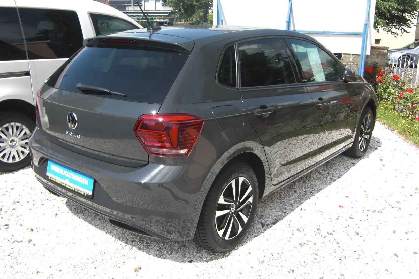 Volkswagen Polo VI United SHZ, GRA, PDC Grau - 2