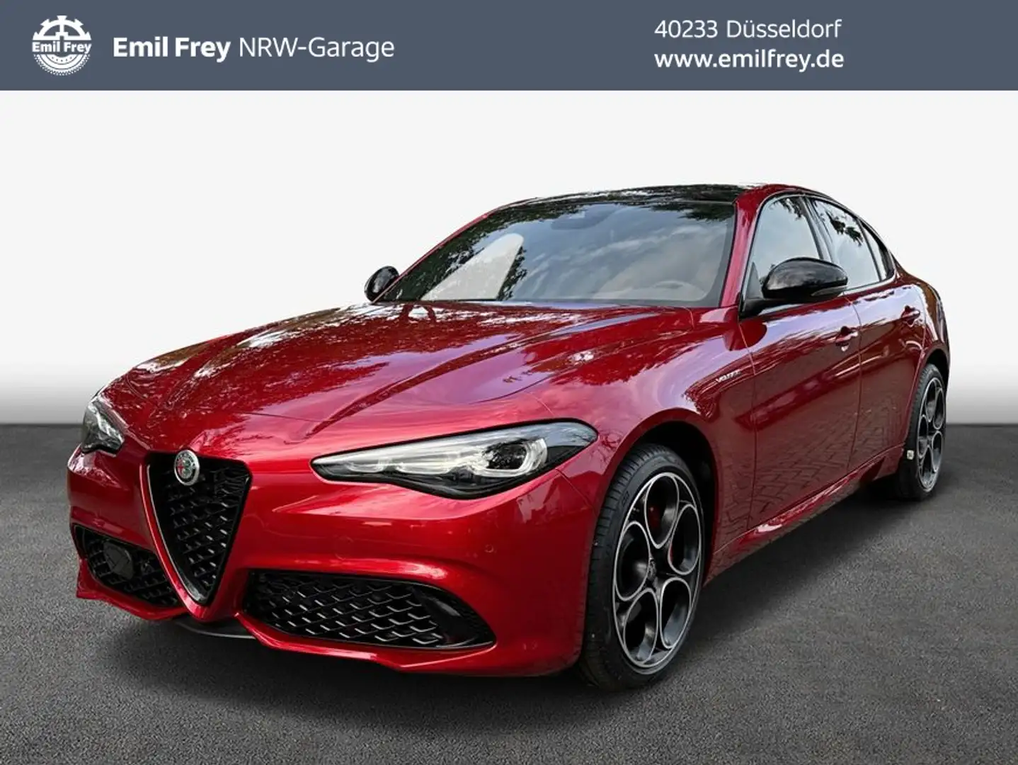 Alfa Romeo Giulia 2.0 Turbo 16V AT8-Q4 Veloce Rot - 1