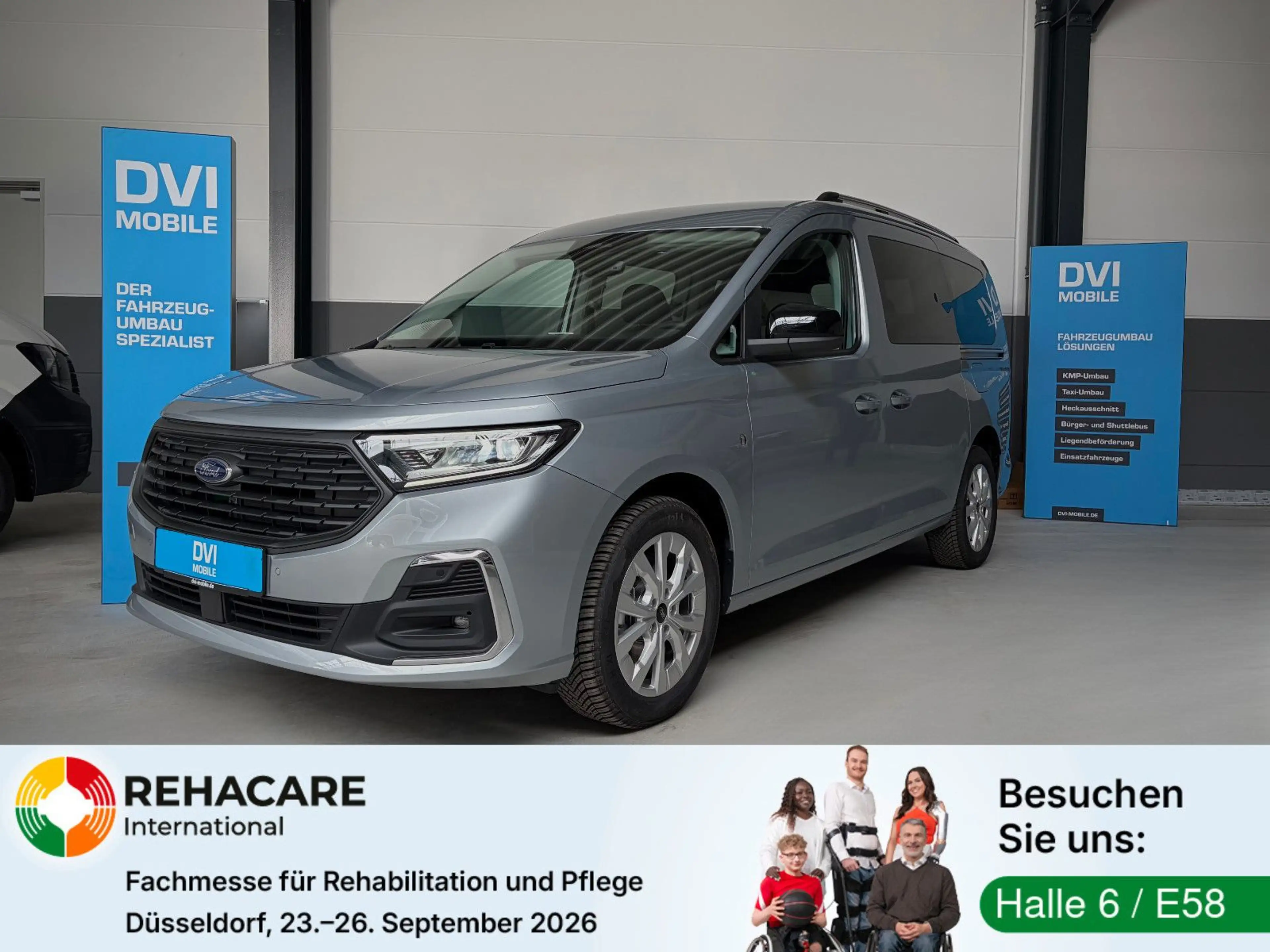 Ford Grand Tourneo Behindertengerecht Rollstuhlrampe