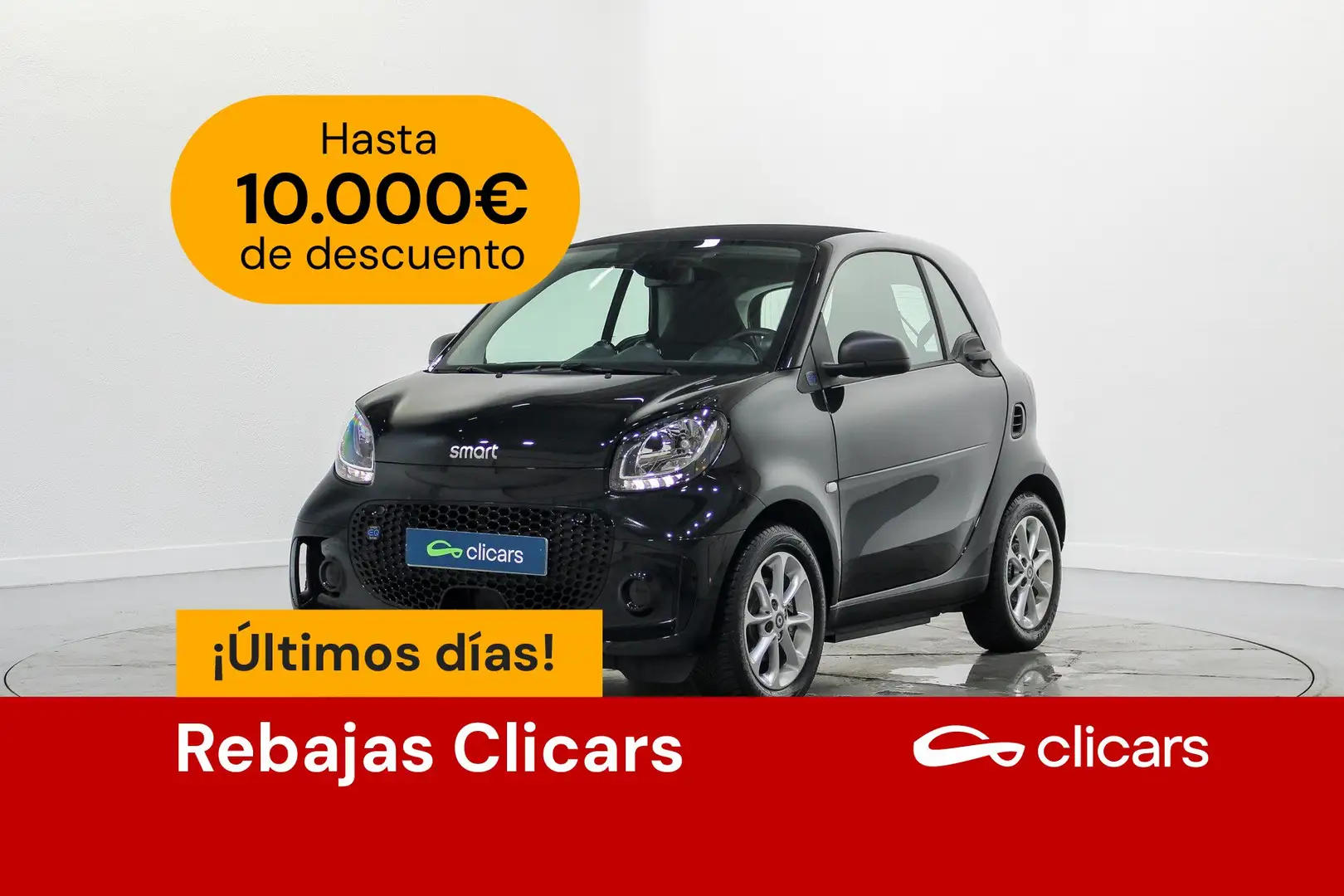smart forTwo Coupé EQ Negro - 1