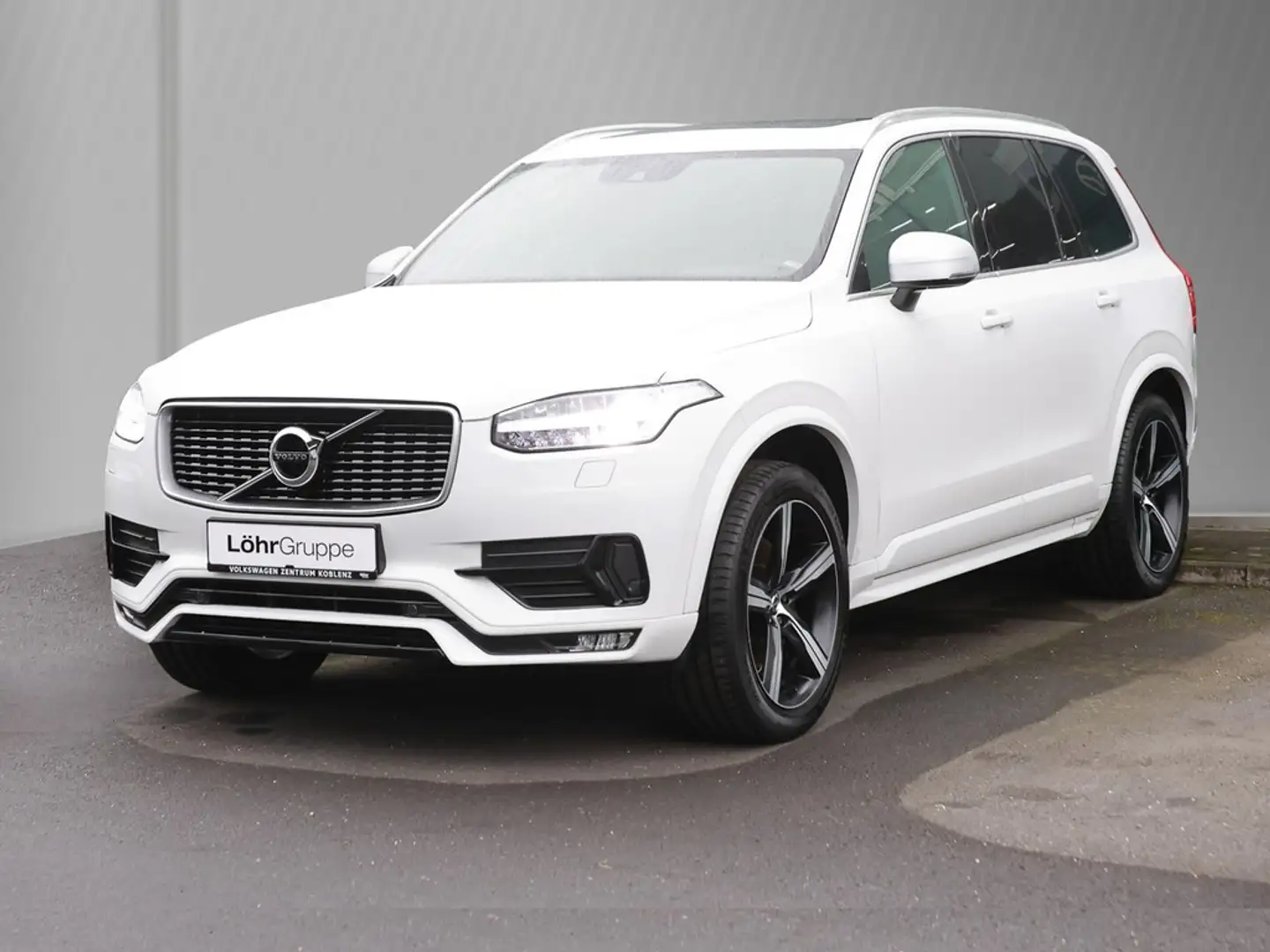 Volvo XC90 R-Design AHK/Navi/Pano Weiß - 2