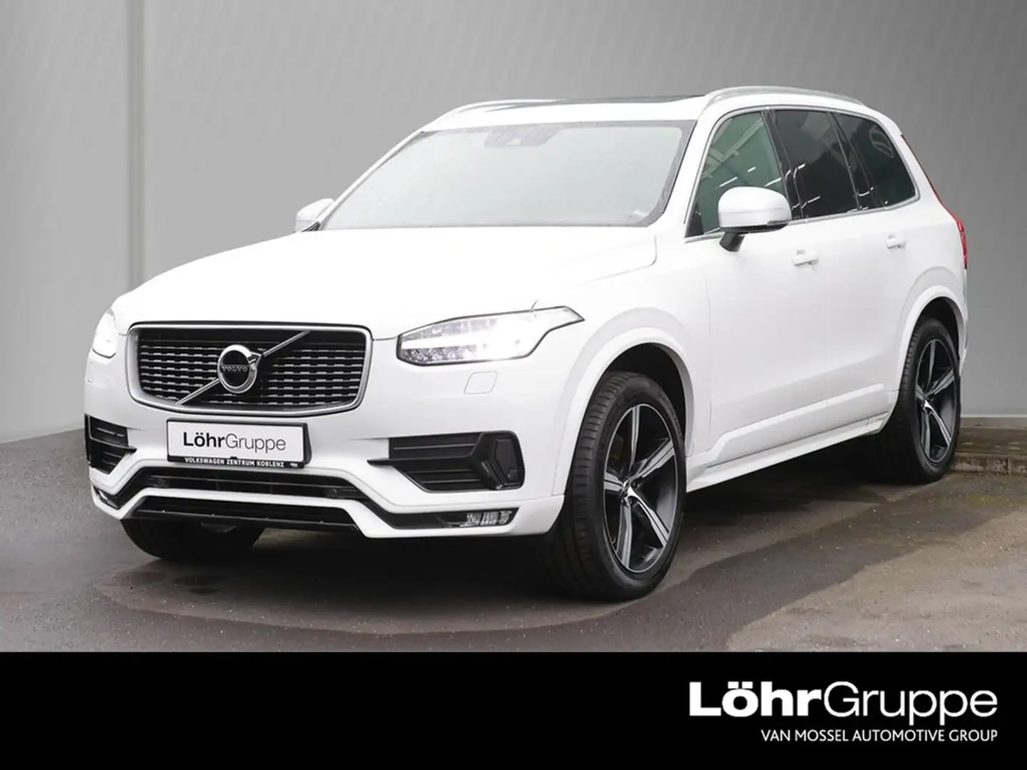 Volvo XC90 R-Design AHK/Navi/Pano Weiß - 1