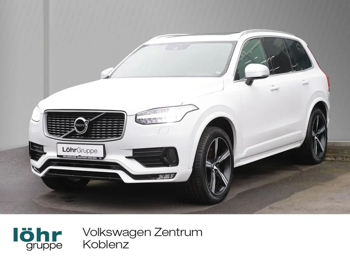 Volvo XC90 R-Design AHK/Navi/Pano Weiß - 1