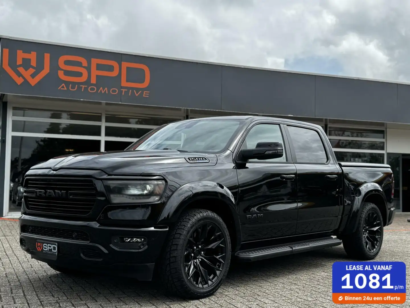 Dodge RAM 1500 4X4 5.7 V8 4x4 CrewCab Sport|22"|LPG|Alpine Noir - 1