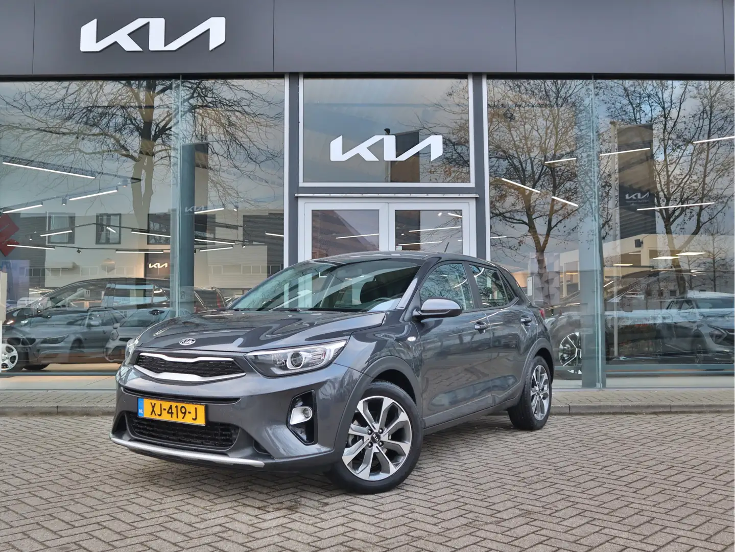 Kia Stonic 1.0 T-GDi ComfortPlusLine Navigator Navigatie | Ca Grijs - 1