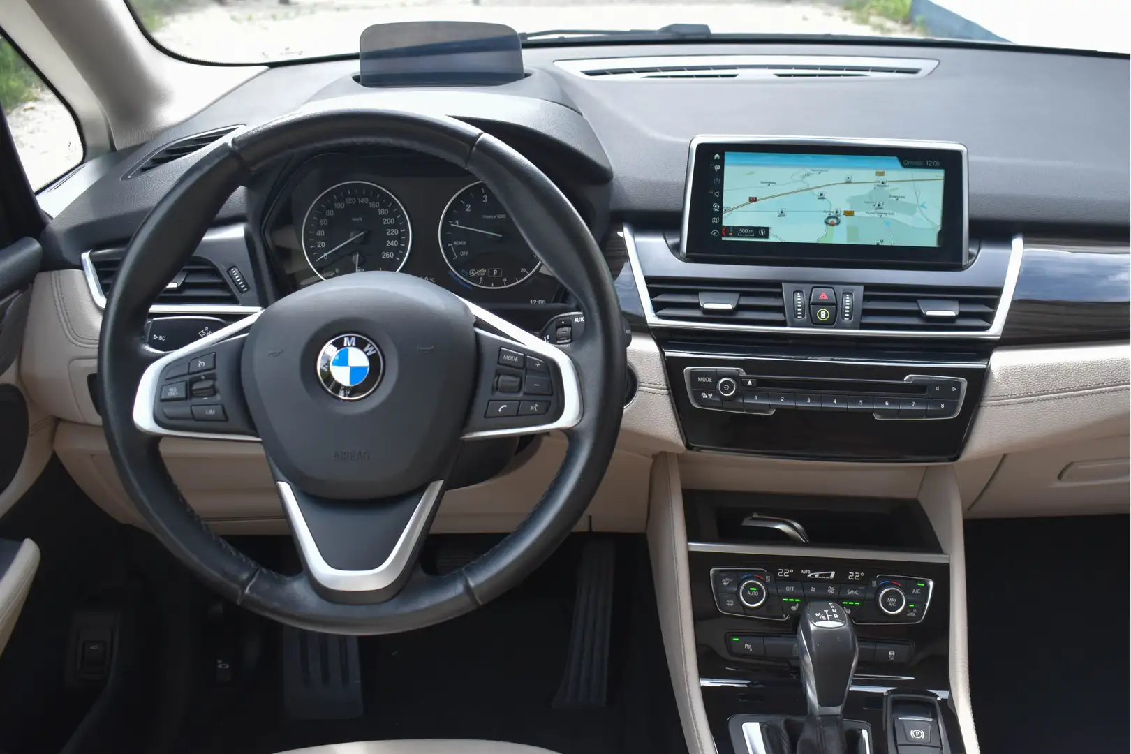 BMW 218 2-serie Active Tourer 218i High Executive | Head U Gris - 2