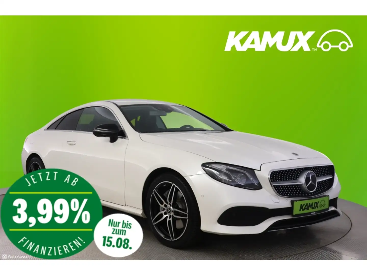 Mercedes-Benz E 220 d Coupe 9G-tronic Avantgarde+LED+NAVI+HUD Biały - 1