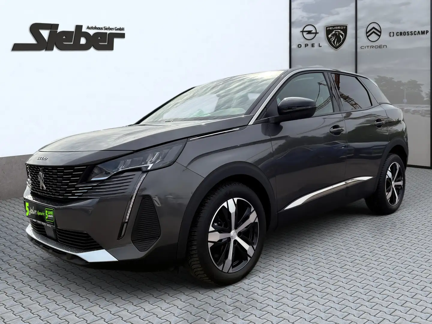Peugeot 3008 BlueHDi 130 Allure Pack Kamera Navi Sitzhzg Grijs - 2