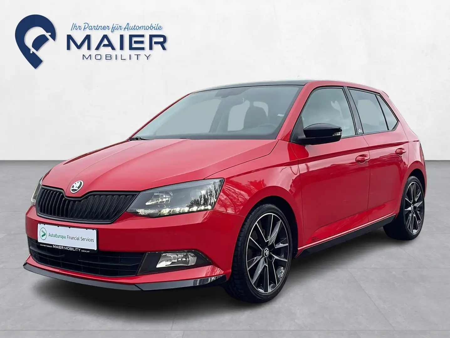 Skoda Fabia Monte Carlo-Panorama-Sport-SHZ-Navi-LED Rot - 1