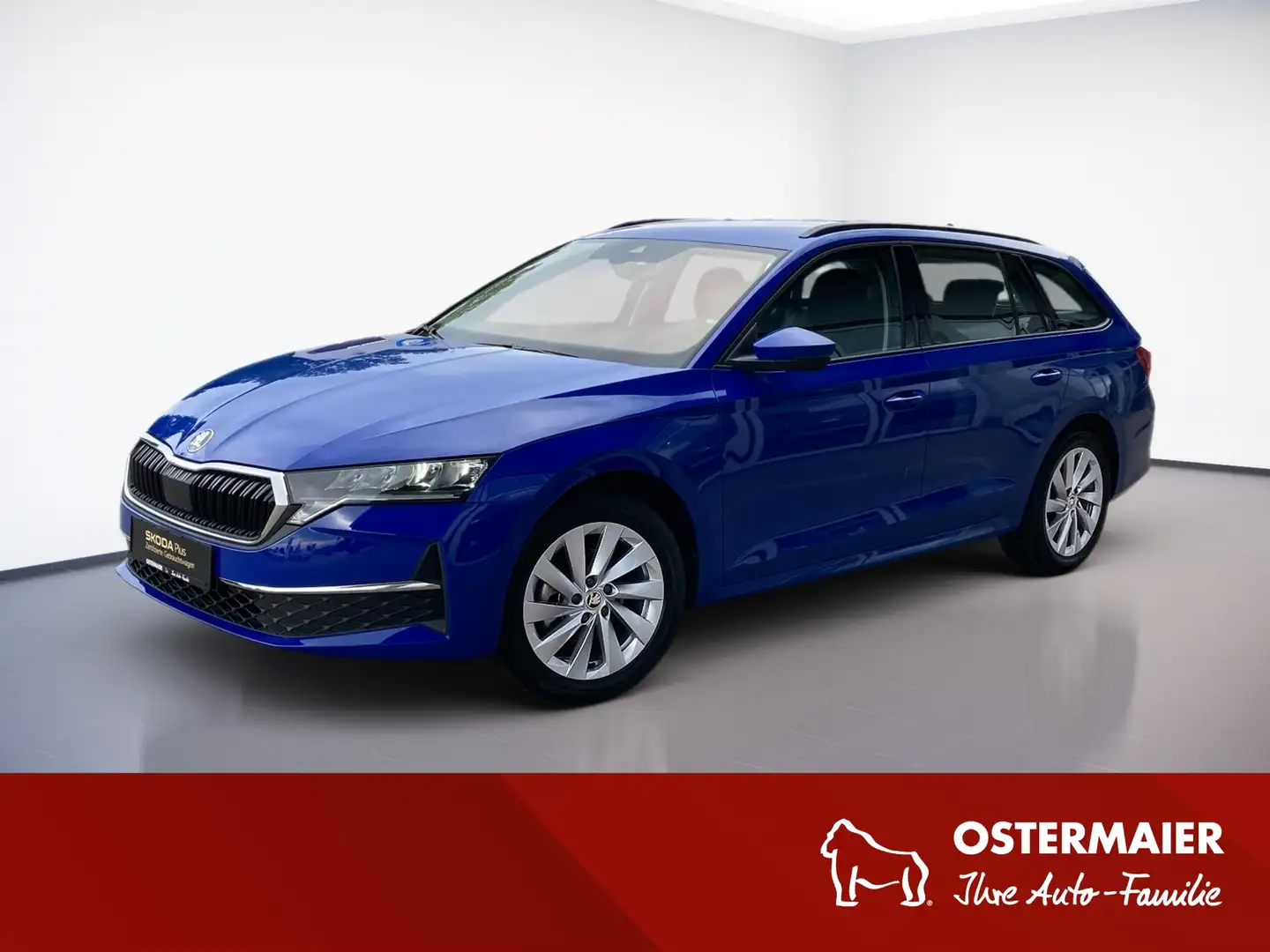 Skoda Octavia Combi Selection 1.5TSI LightA.SignA.2xPDC.LKR/WSS- Bleu - 1