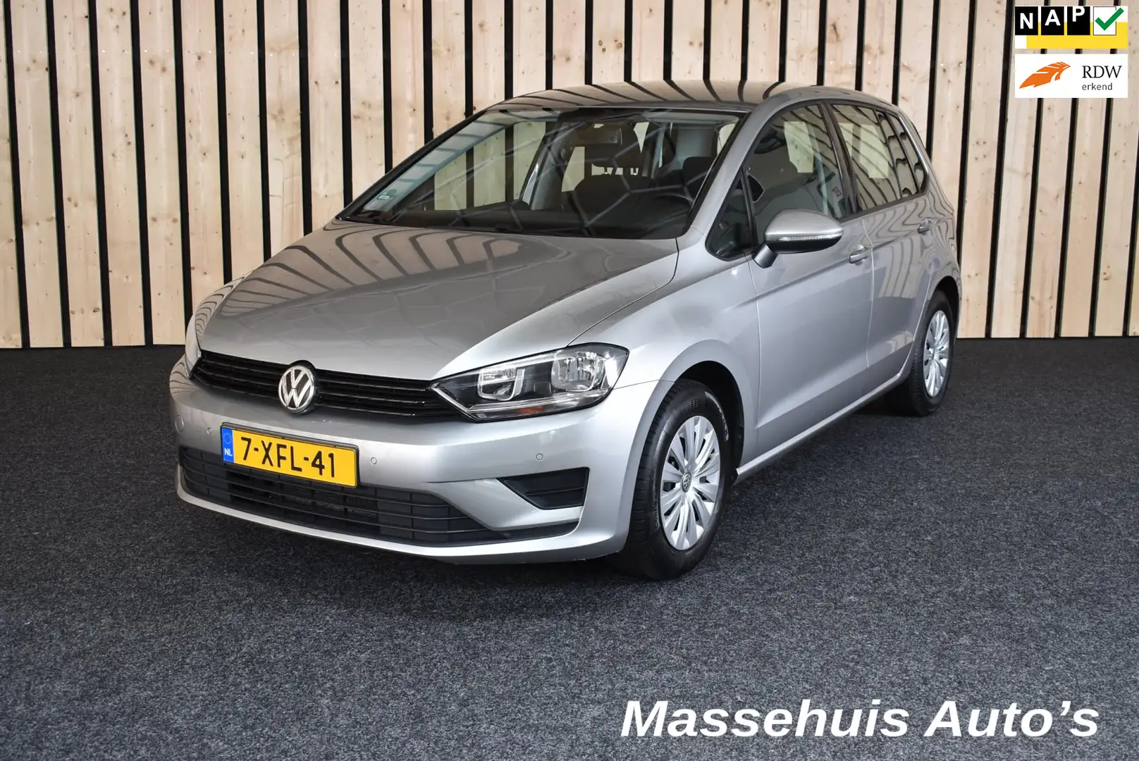Volkswagen Golf Sportsvan 1.2 TSI Easyline Trekhaak 124dkm 2e eig. Navi Crui Gris - 1