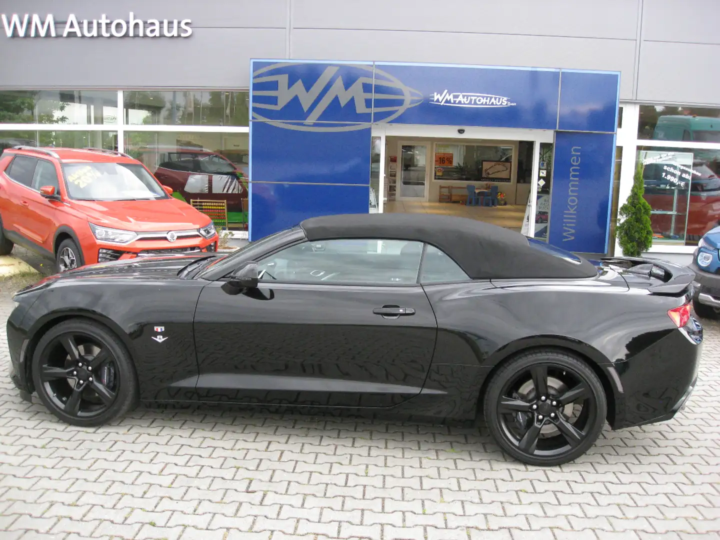 Chevrolet Camaro Cabriolet 6.2 V8 Automatik, Xenon, 20", Navi, TOP! Schwarz - 1