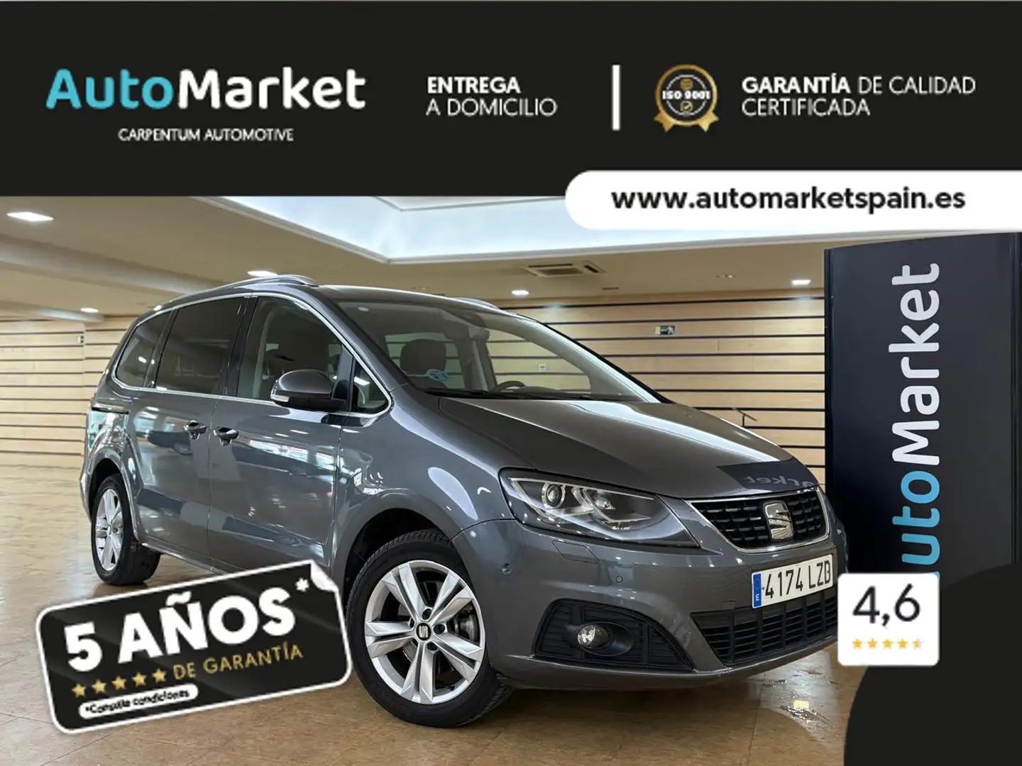 SEAT Alhambra 1.4 TSI S&S Xcellence DSG 7 plazas - 1
