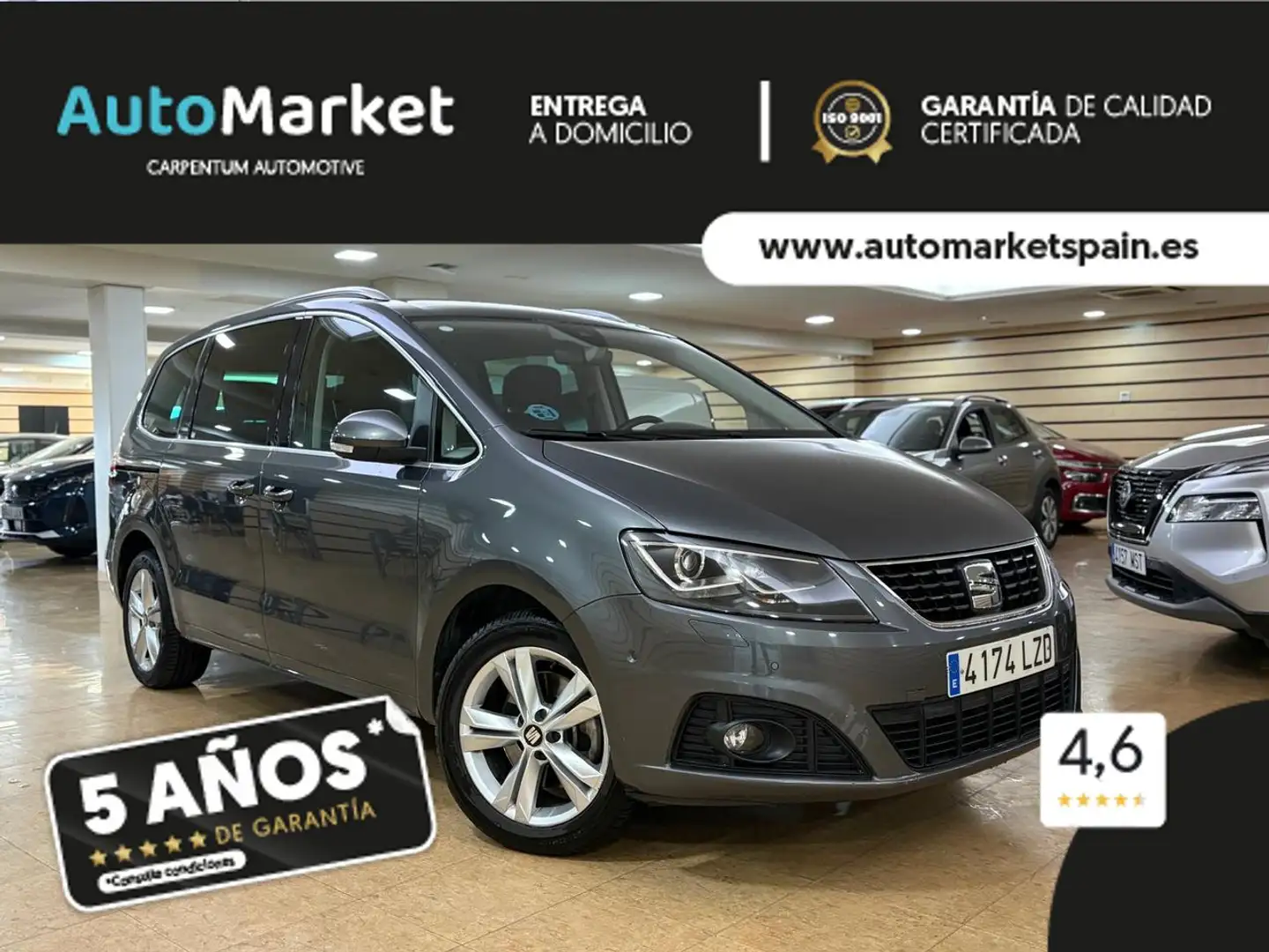 SEAT Alhambra 1.4 TSI S&S Xcellence DSG 7 plazas - 2