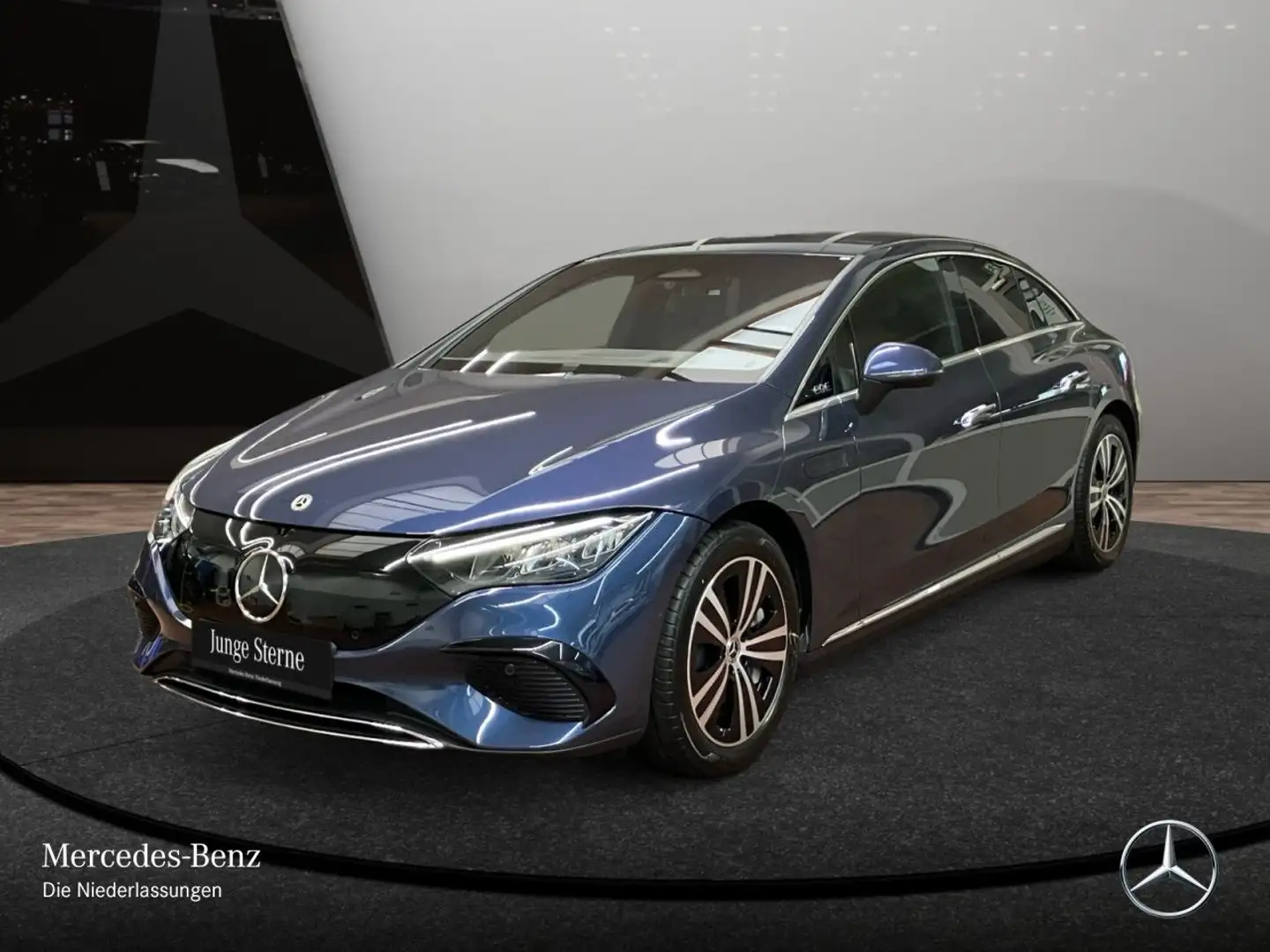 Mercedes-Benz EQE 300 Avantgarde WideScreen Airmat Distr. HUD TV Blau - 2