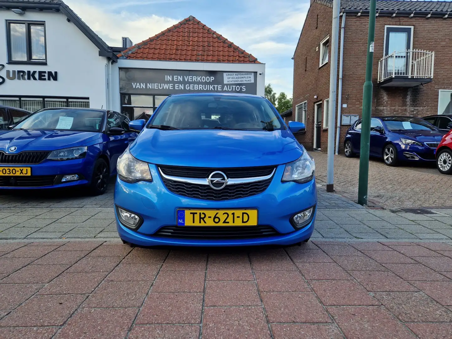 Opel Karl 1.0 ecoFLEX Edition automaat, Airco,Trekhaak,L.M.V Blauw - 2