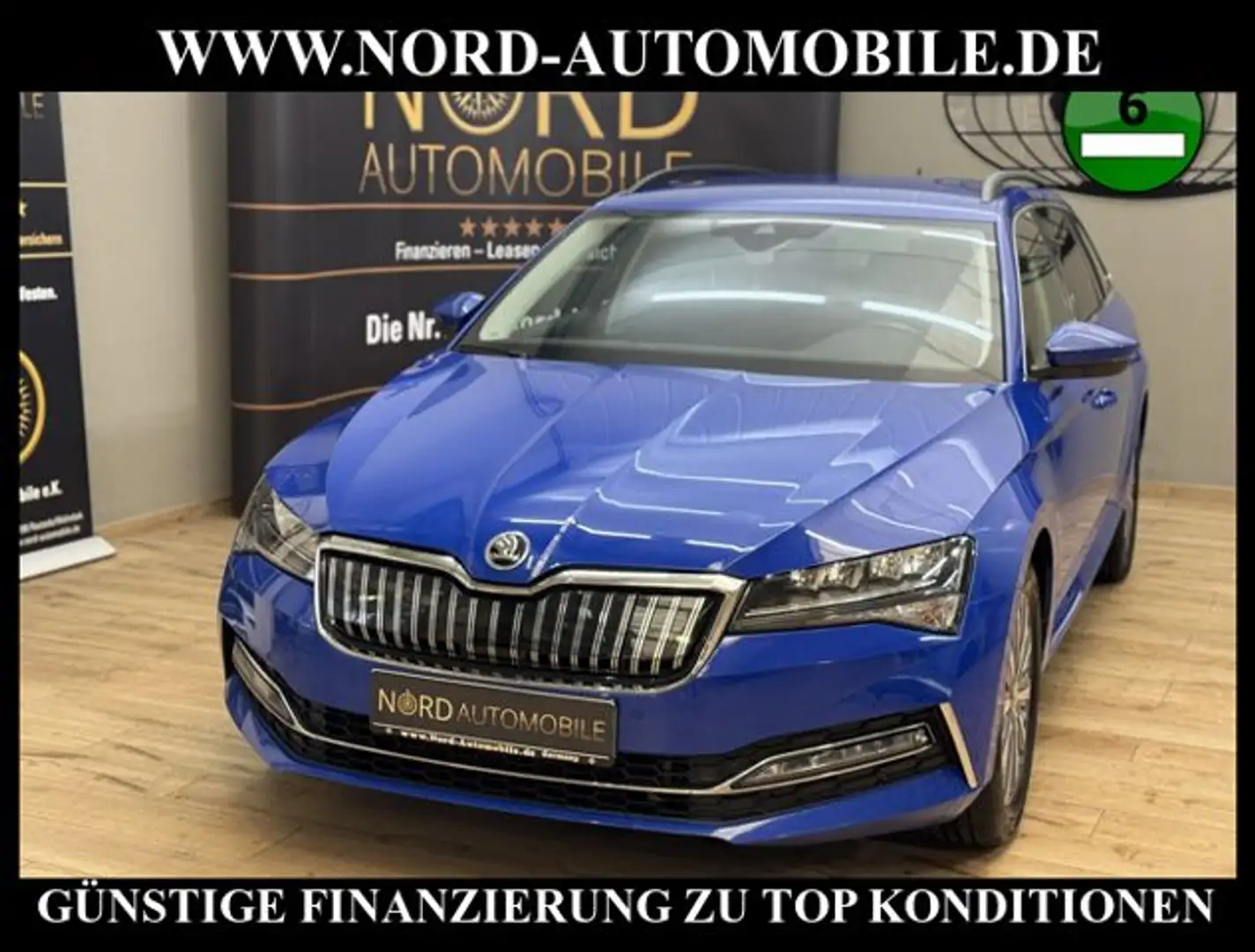 Skoda Superb iV Combi Ambition 1.4TSI DSG Virt.Cockpit Ambition Blau - 1