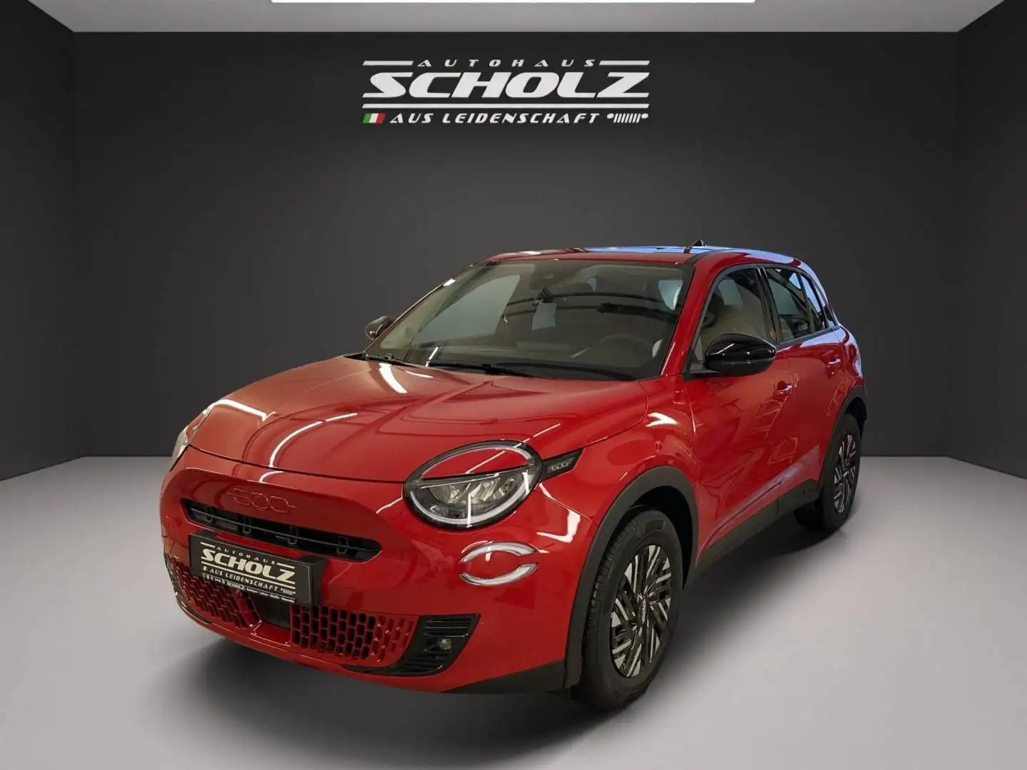 Fiat 600 (RED) *KLIMA*TEMPOMAT*KEYLESS* Rot - 1