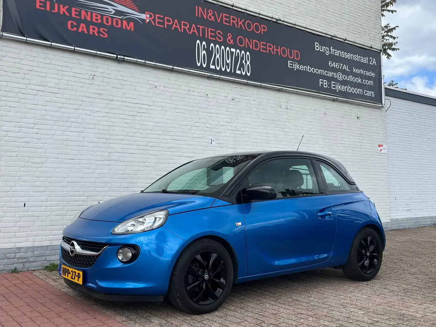 Opel Adam 1.0 Turbo Glam Fav. Blauw - 1