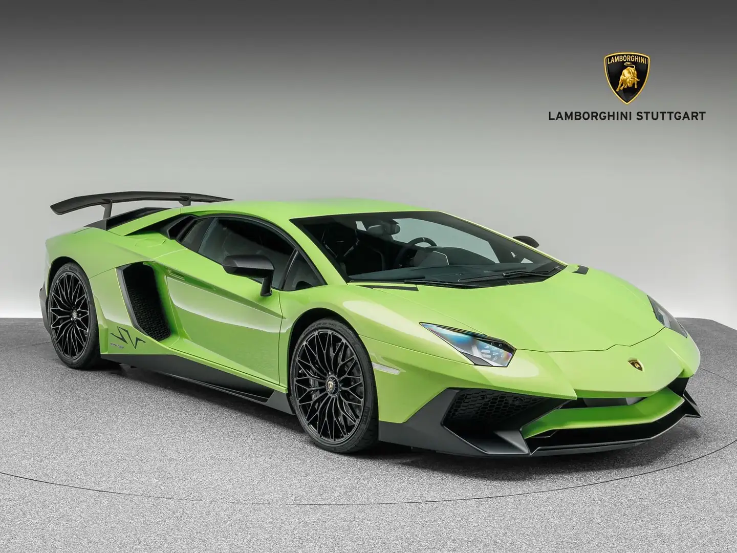 Lamborghini Aventador SV Coupe LP750-4 Zöld - 1