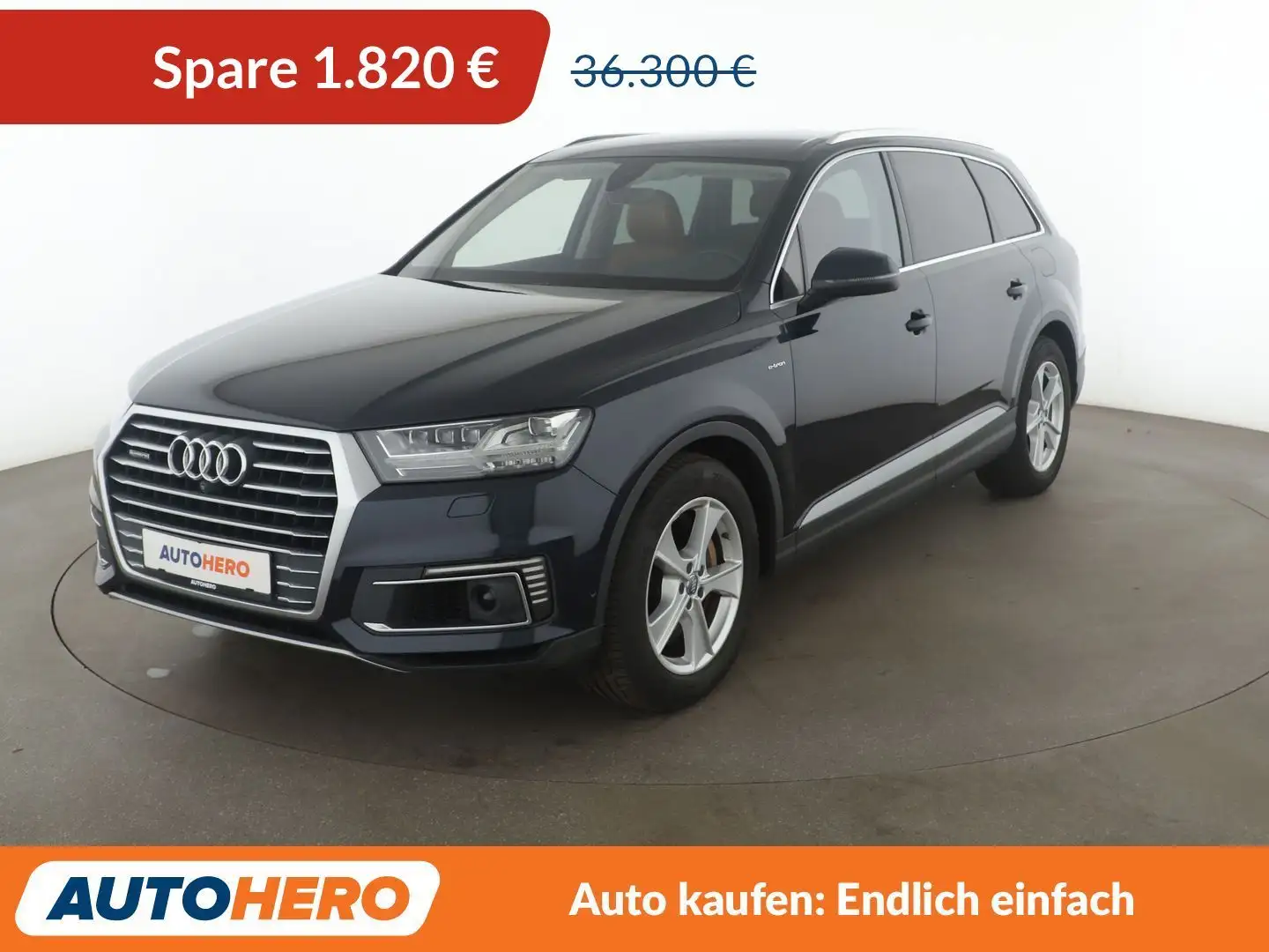 Audi Q7 3.0 TDI e-tron quattro Aut.*BOSE*MATRIX*HEAD-UP* Blau - 1