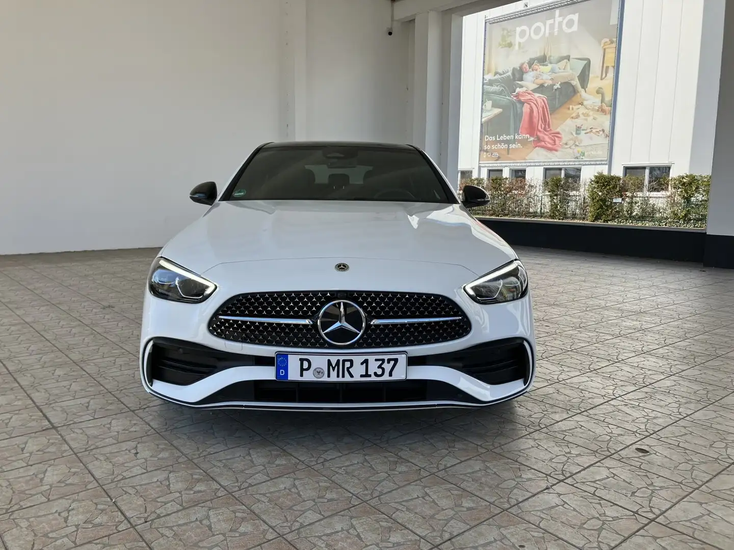 Mercedes-Benz C 180 C 180 AMG Line/Pano.-Dach/Distronic/LED/Kamera Blanc - 2