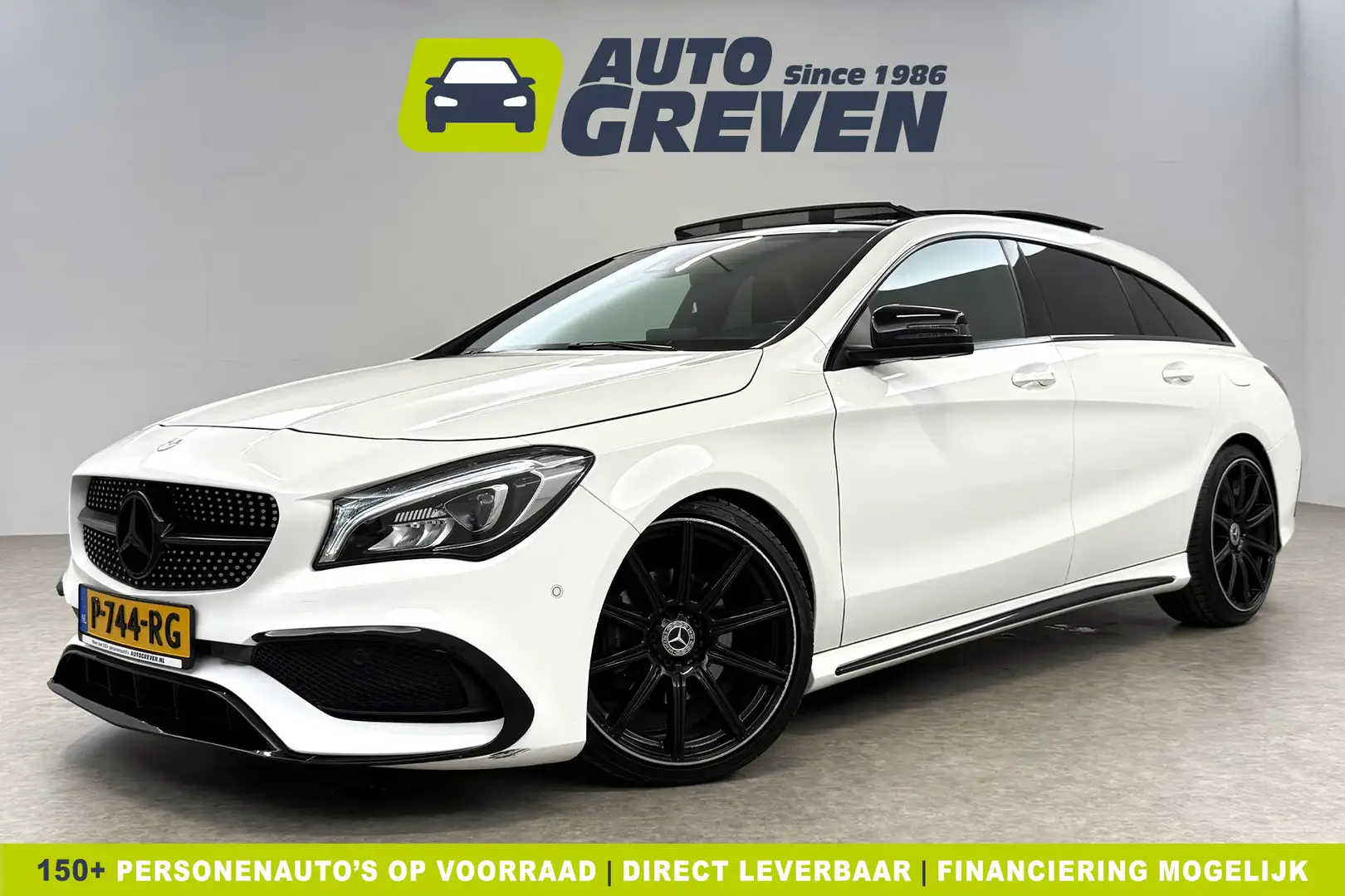 Mercedes-Benz CLA 200 AMG Pano LED Sfeerverlichting Navi Carplay Cruise Wit - 1