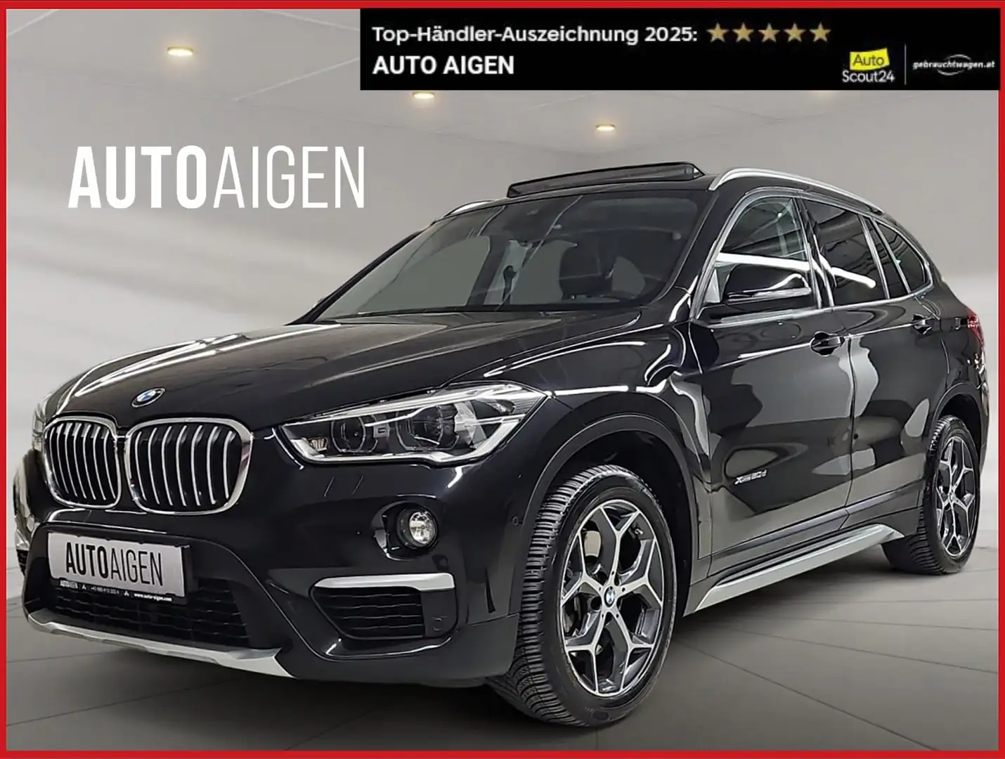 BMW X1 xDrive20d * XLINE * PANO * HEAD-UP * KAMERA * LED Schwarz - 1