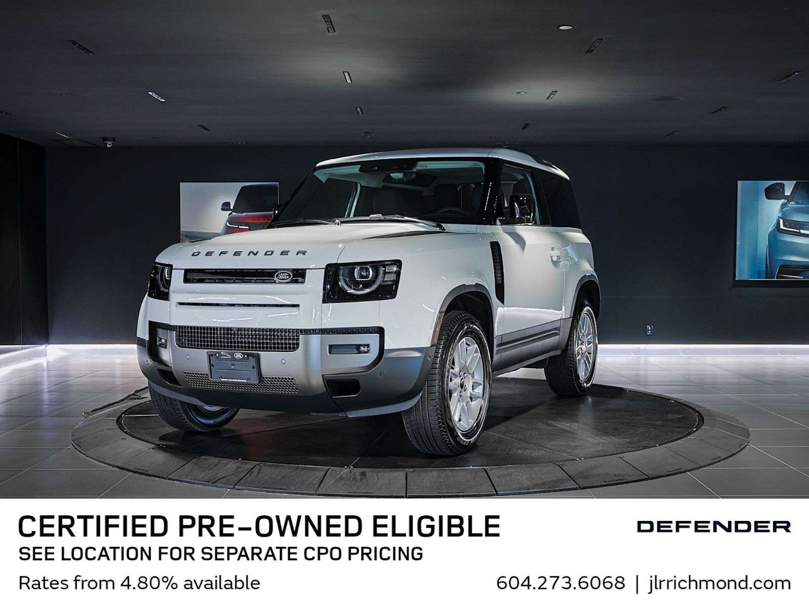 2026 Land Rover Defender S | Sunroof | Navigation | Bluetooth | Heated Seat