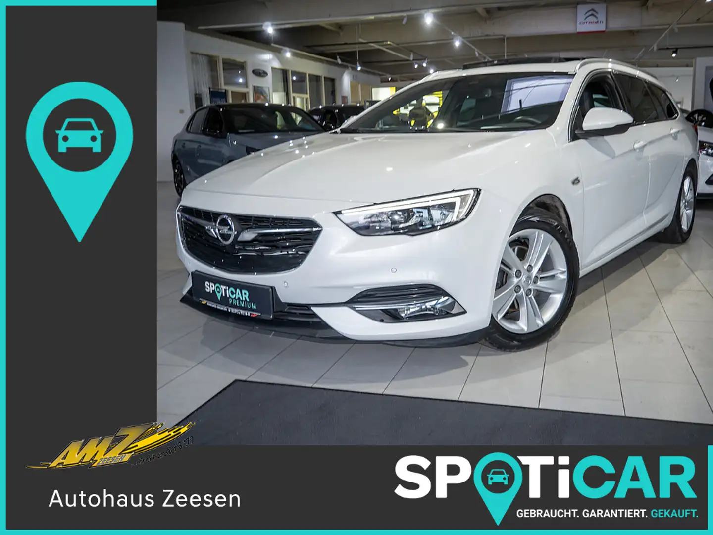 Opel Insignia ST 1.5 Innovation PANO MATRIX-LED Alb - 1