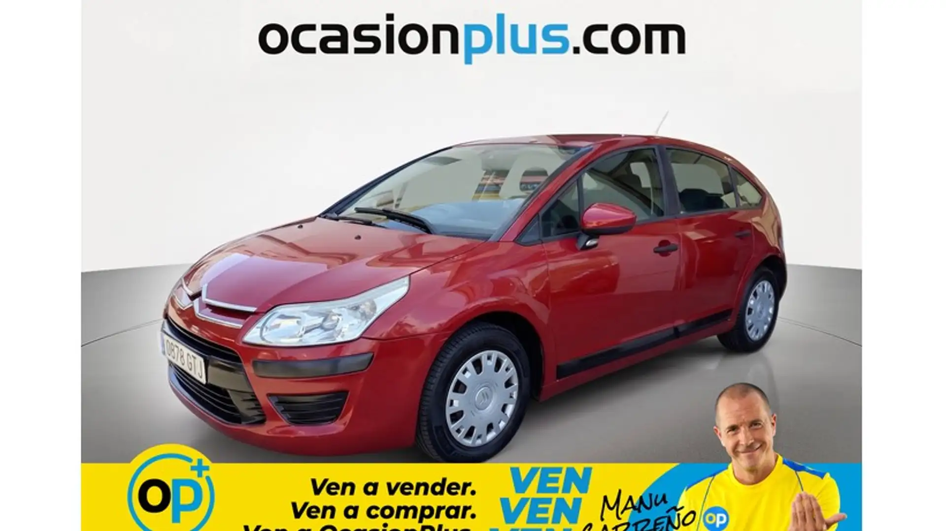 Citroen C4 1.6HDI LX Rojo - 1