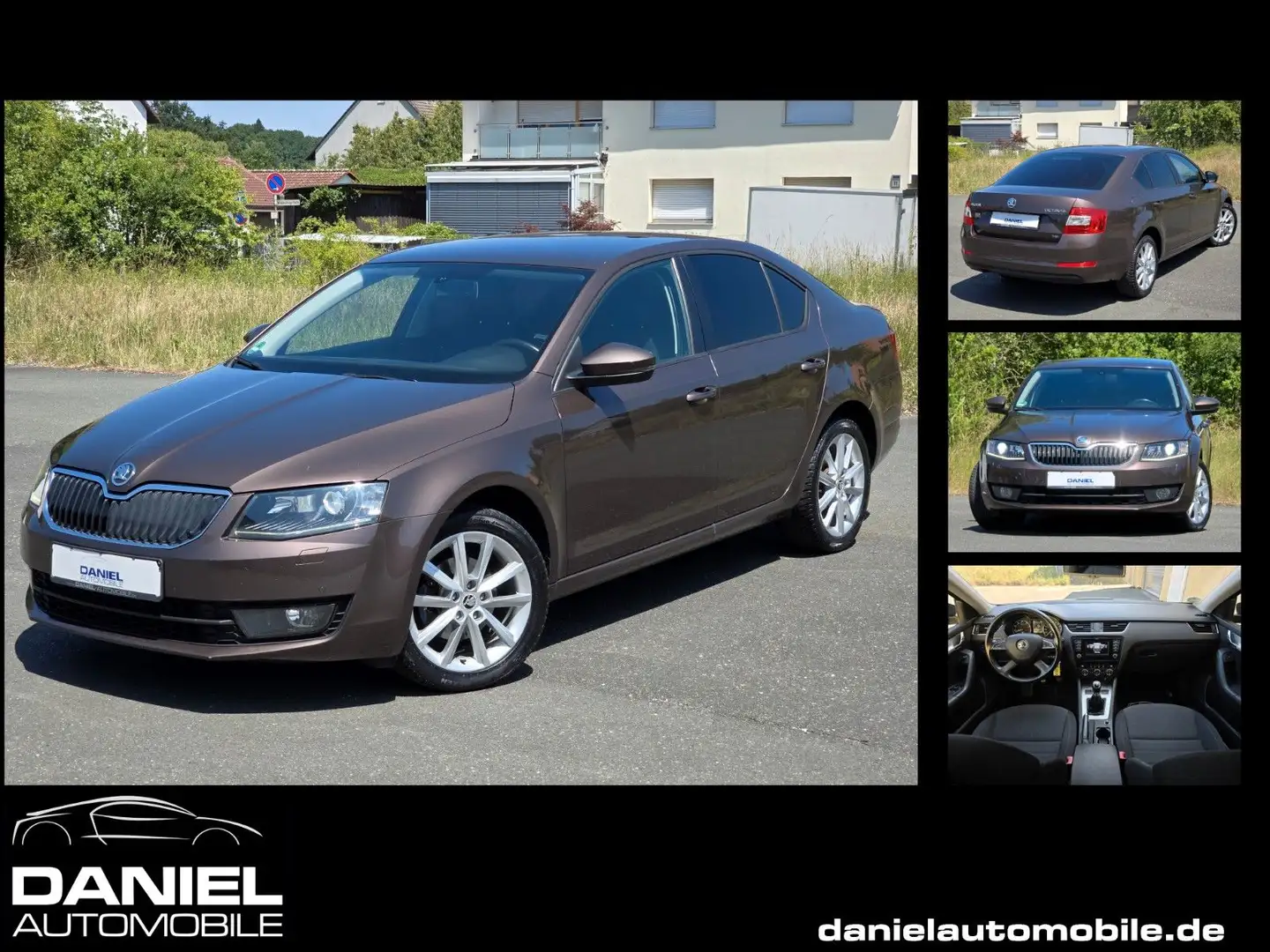 Skoda Octavia 1.4 TSI Lim. Elegance XENON/LED+KLIMAAUT Braun - 1