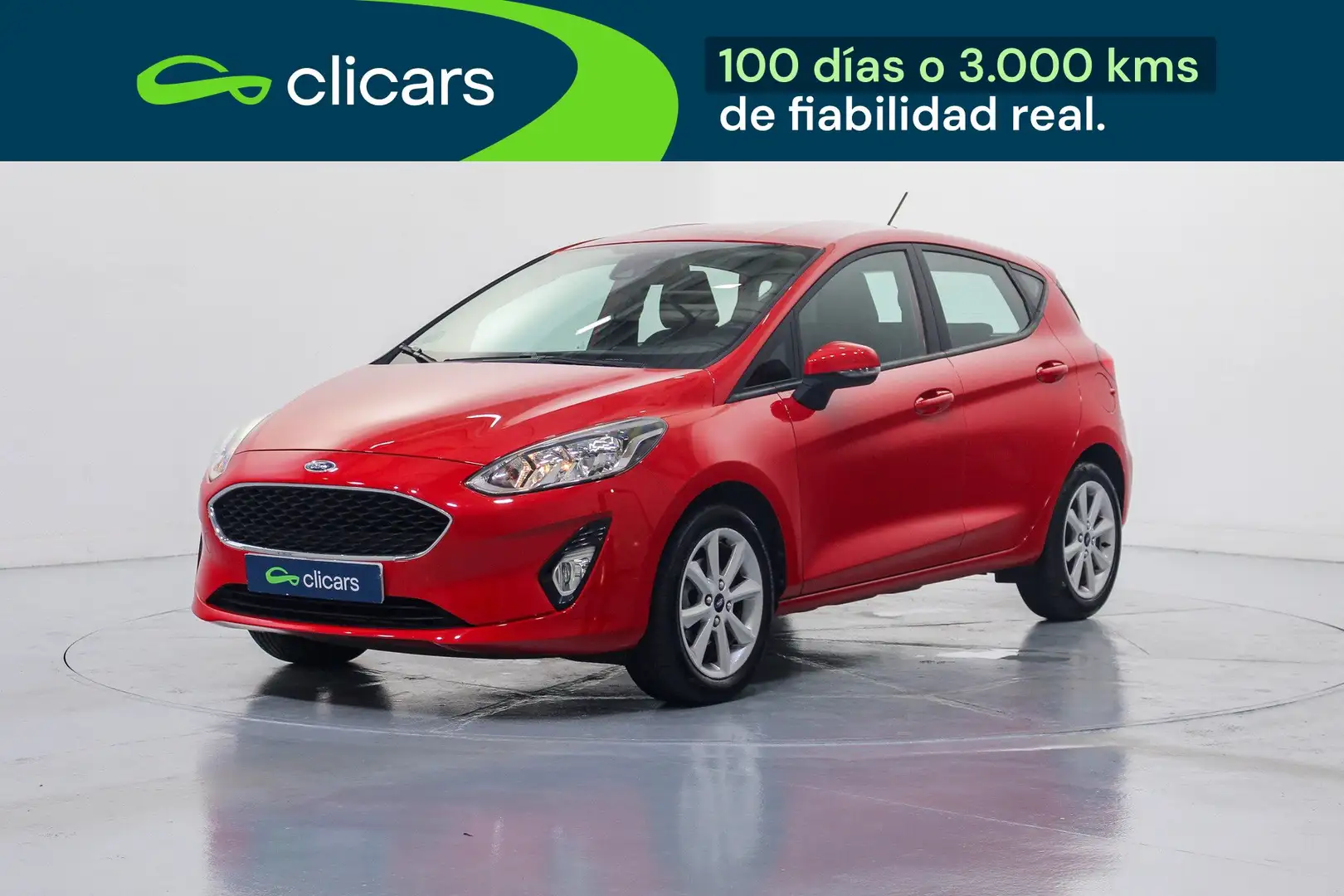 Ford Fiesta 1.1 Ti-VCT Trend Rojo - 1