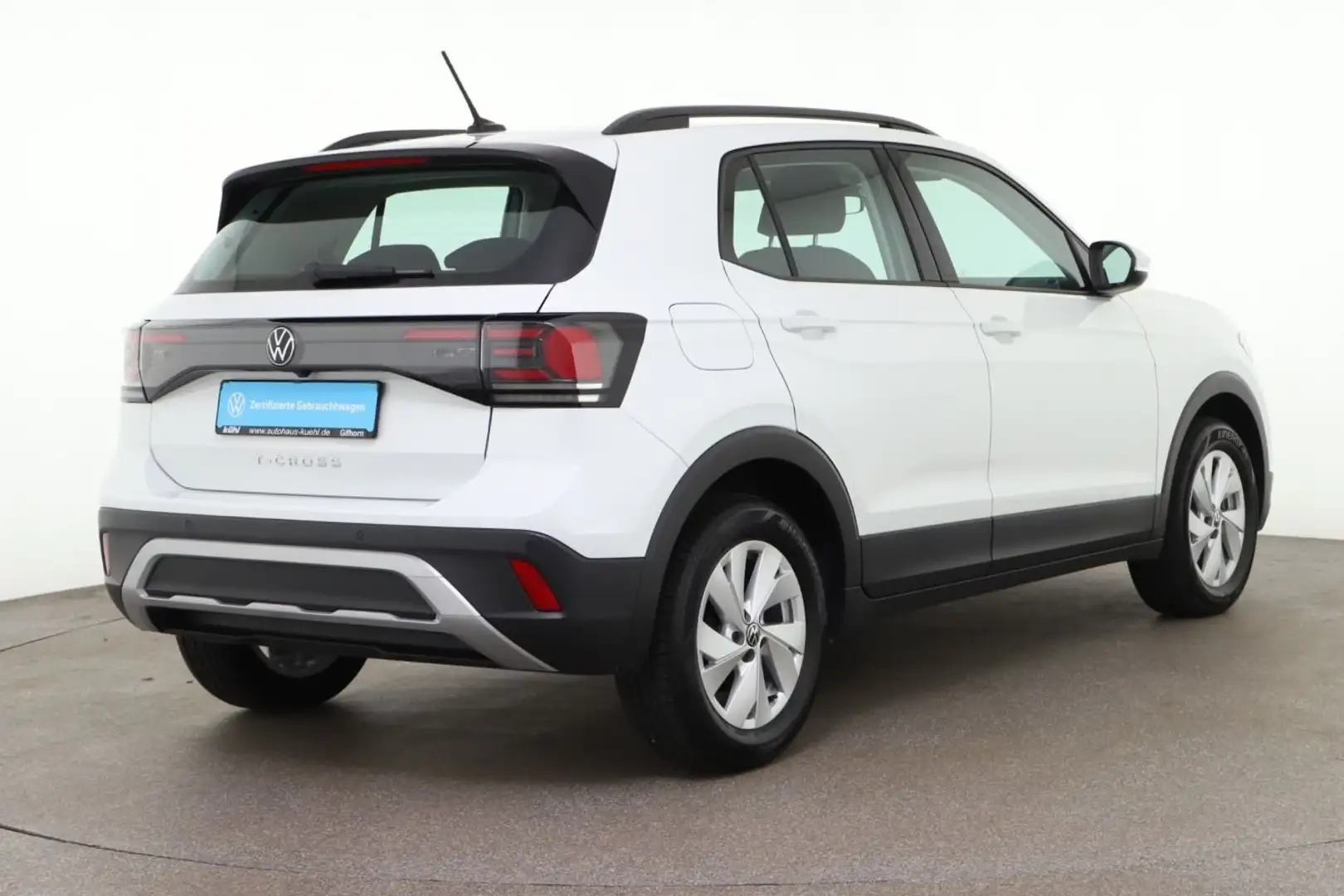 Volkswagen T-Cross 1.0 TSI Life ACC/IQ.Drive/Kamera/Navi/Ap Weiß - 2