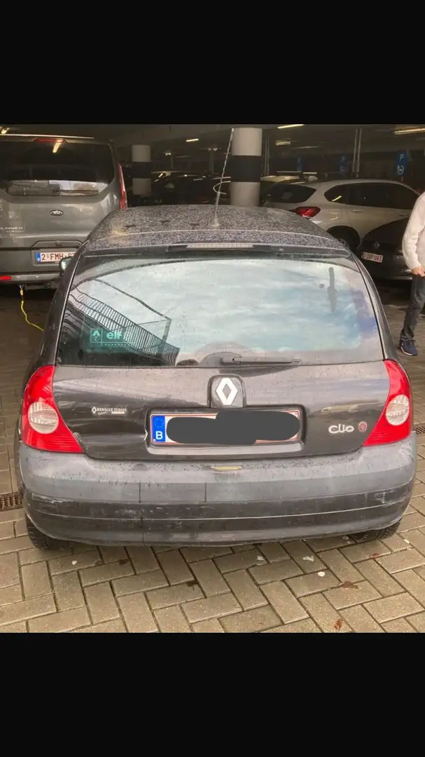 Renault Clio 1.2i 16v Authentique Zwart - 1