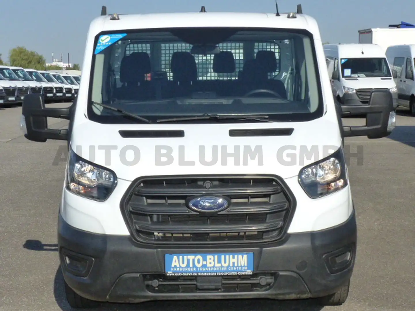 Ford Transit 310-EB Doka L2 + AHK 2.5T Klima 7-Sitze Weiß - 2