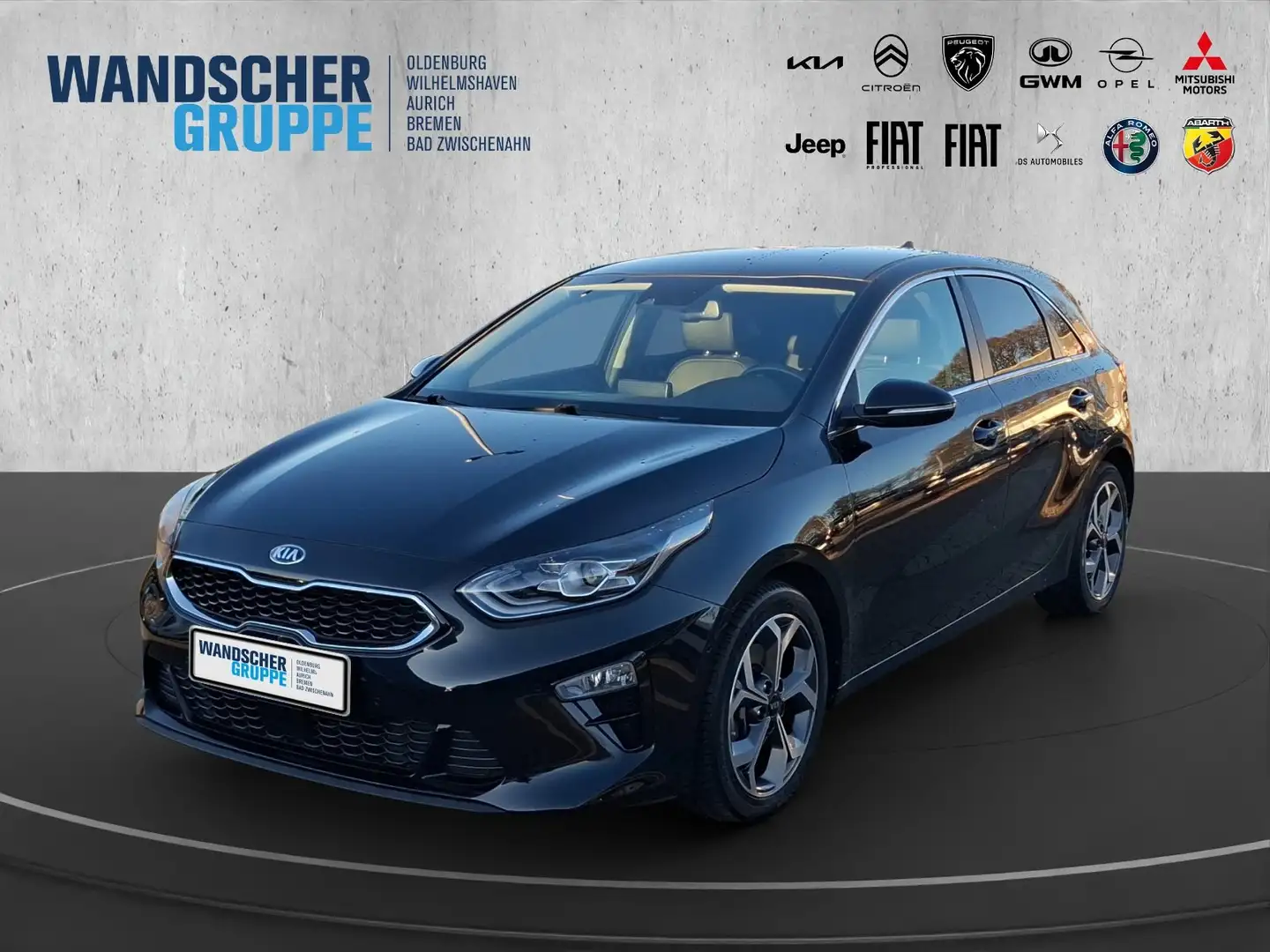 Kia Ceed / cee'd Ceed  Spirit 1.4 T-GDI Kam.+KeyLess+LED+Navi+SHZ Schwarz - 1