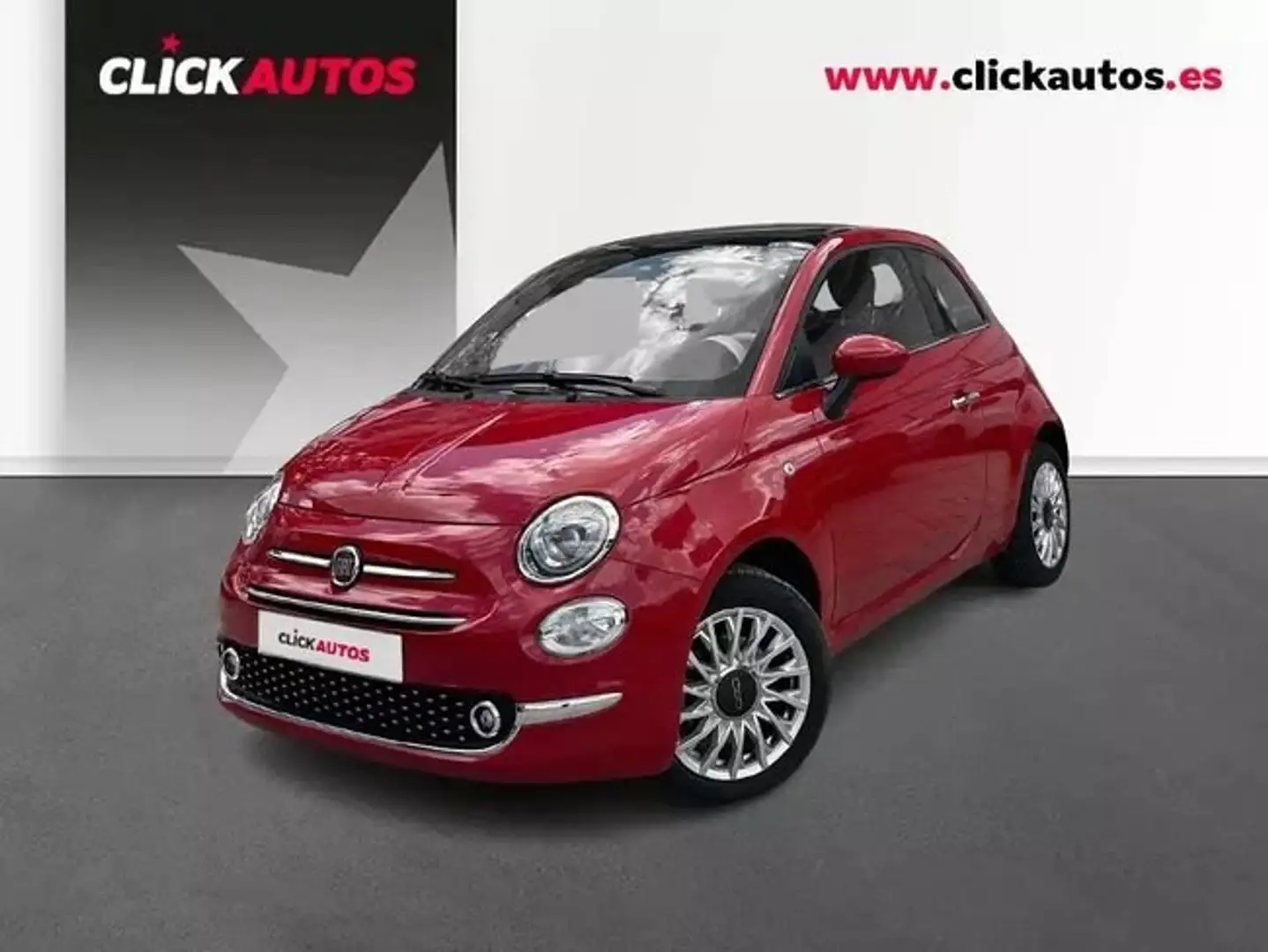Fiat 500 1.0 Hybrid 70CV Dolcevita Rot - 1