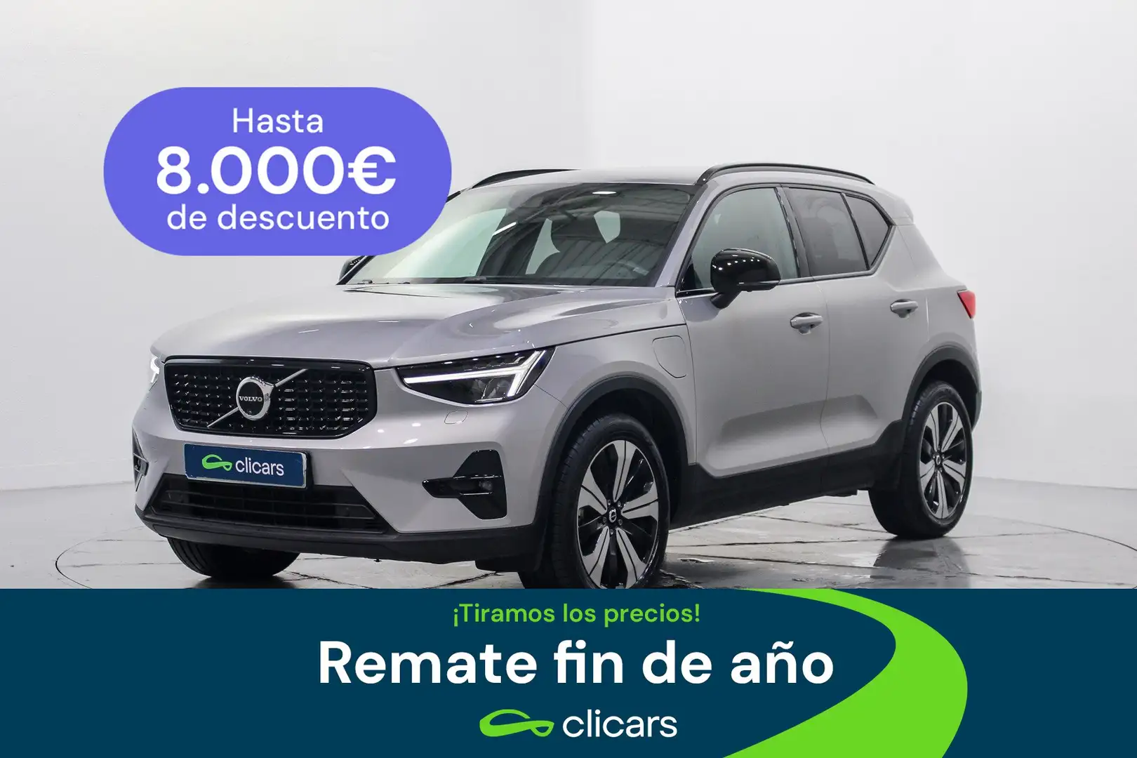 Volvo XC40 T5 Recharge Plus Dark Aut. Plateado - 1