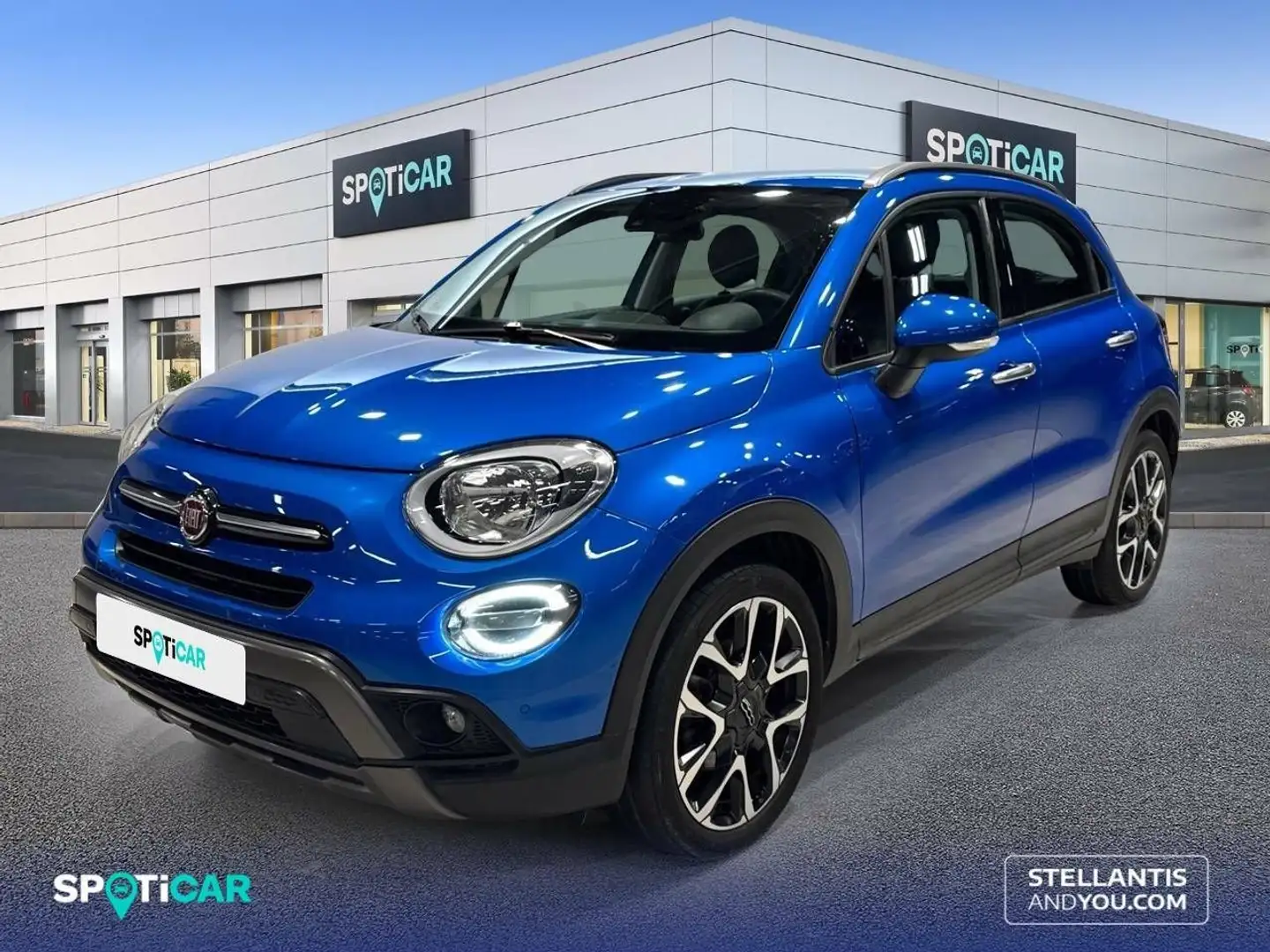Fiat 500X 1.3 Firefly S&S Cross DCT 4x2 Azul - 1