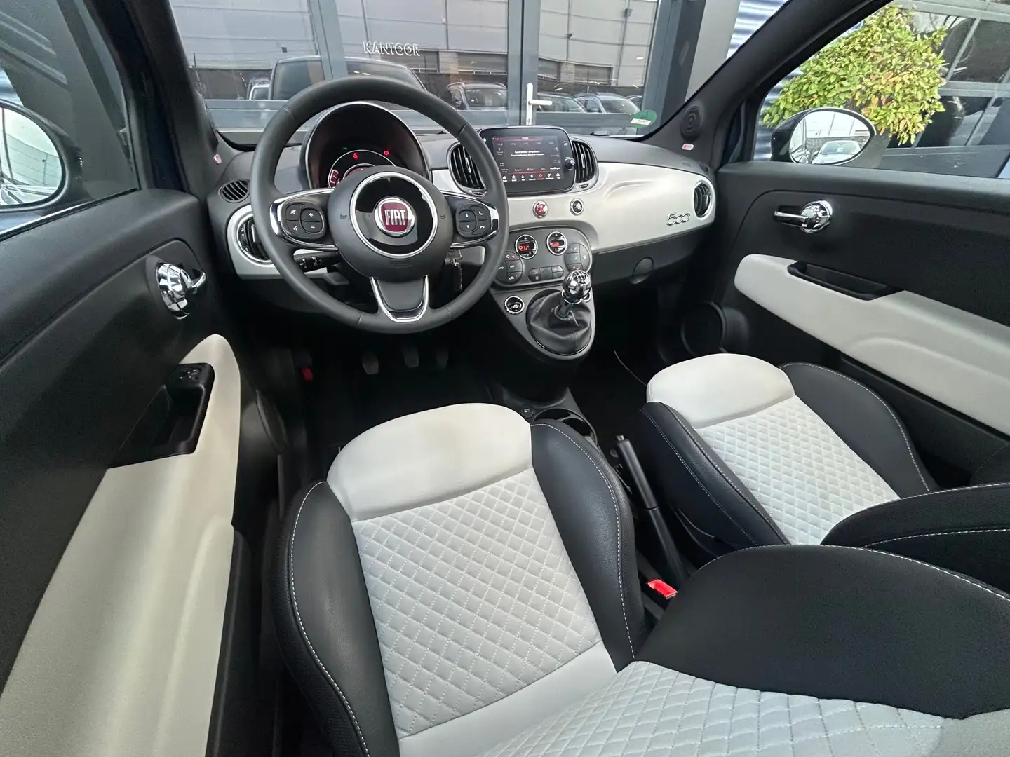 Fiat 500C 1.0 Hybrid Lounge, Pano, Beats audio, Apple carpla Blau - 2