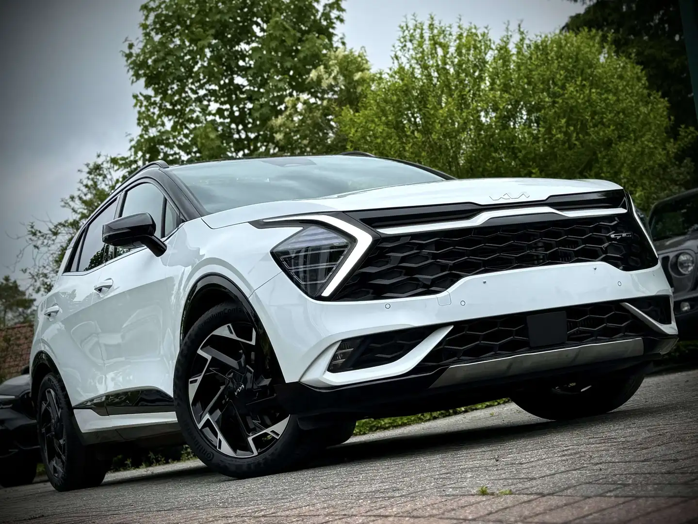 Kia Sportage 1.6 CRDi MHEV GT Line DCT Blanc - 1