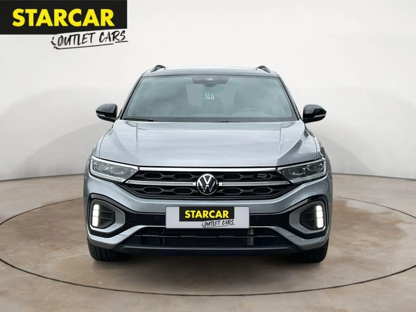Volkswagen T-Roc R-LINE 4MOTION 2.0TSI+IQ.DRIVE+PANO+ACC+19" Plateado - 2