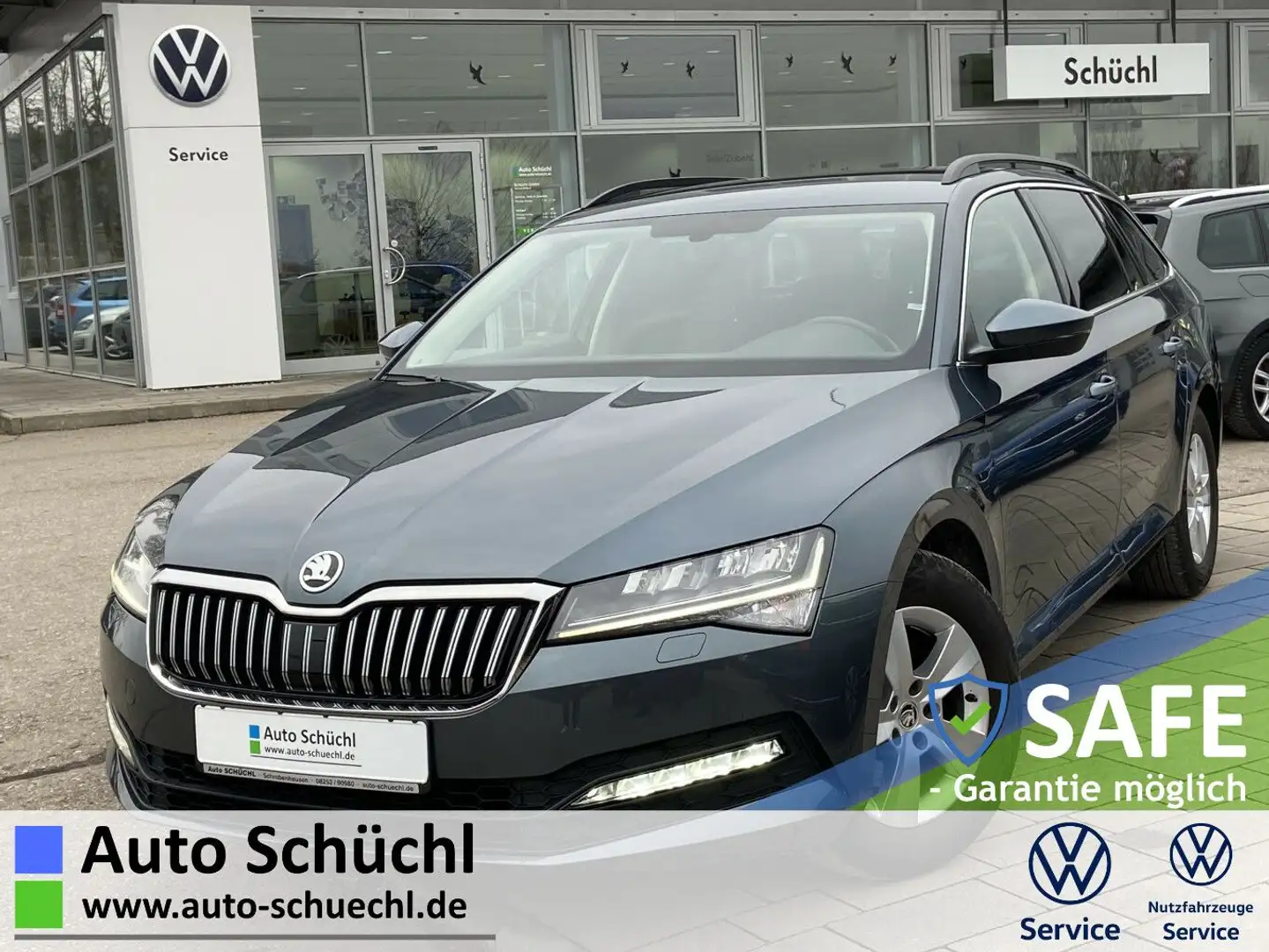 Skoda Superb Combi 1.5 TSI AHK+NAVI+LED+SMART-LINK+VIR Grau - 1